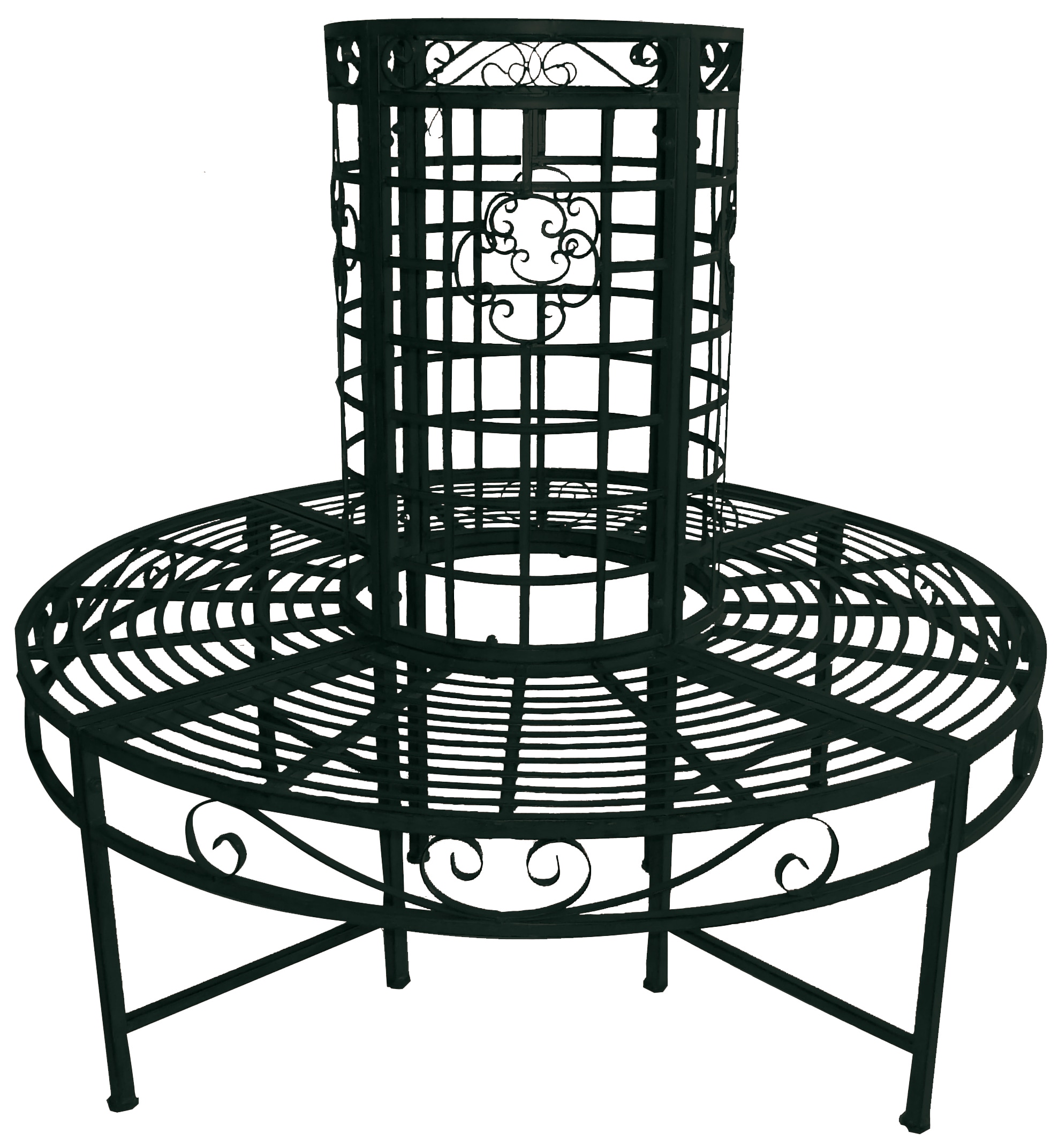 Garden Pleasure Baumbank Metall, versch. Ausf&uuml;hrungen - Bild 1