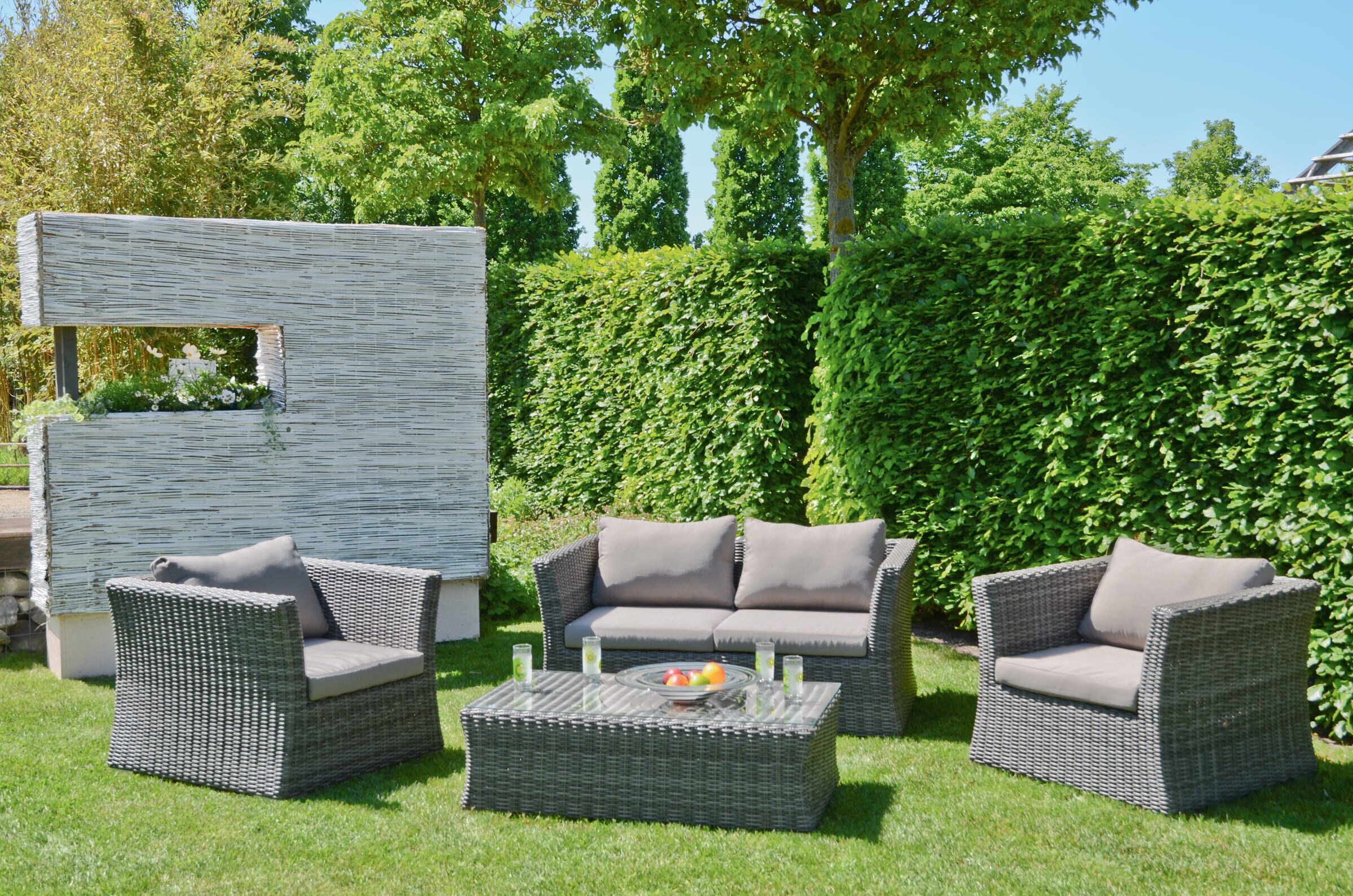 Garden Pleasure Loungegruppe Avila, 4-tlg. - Bild 1