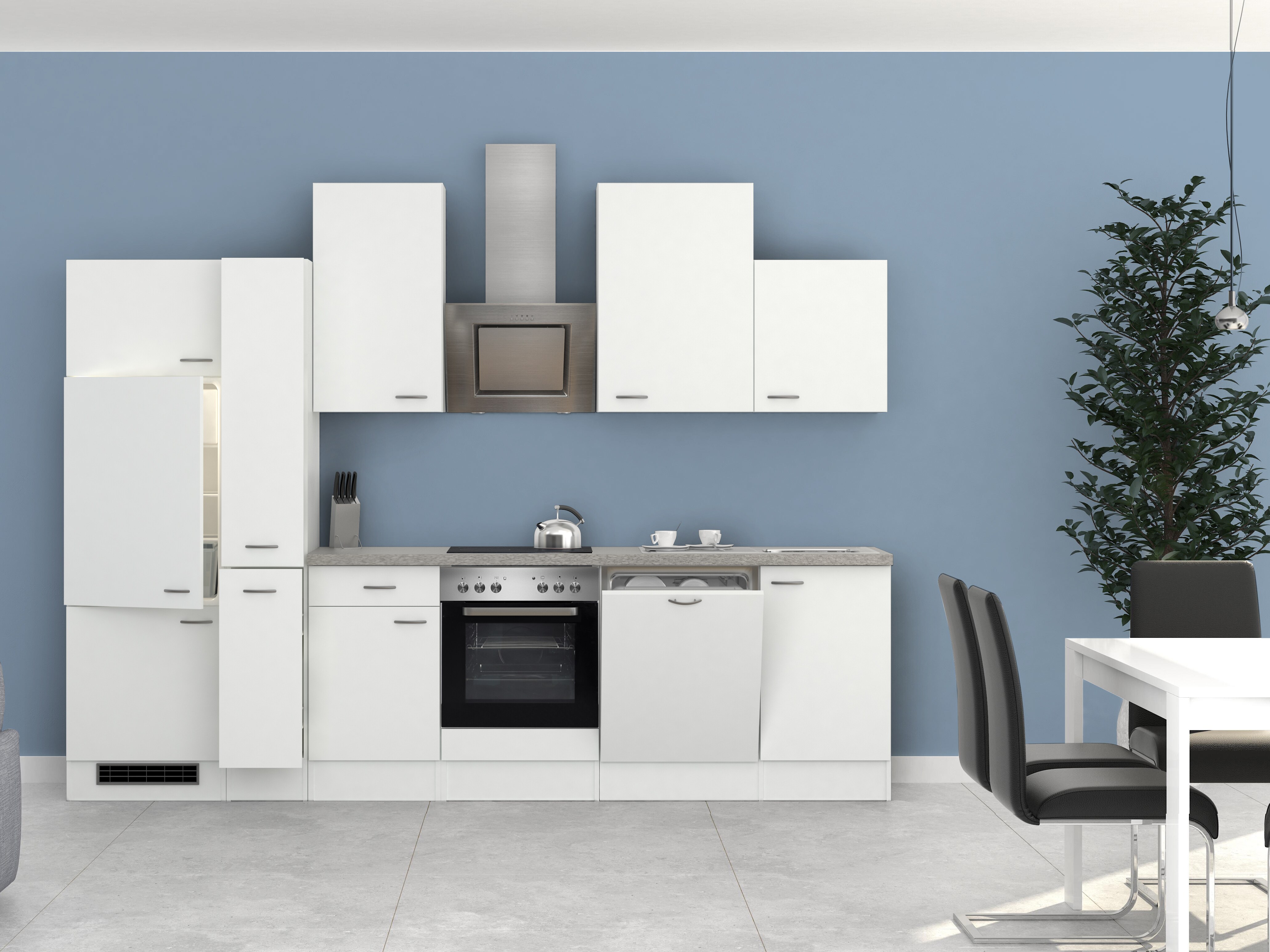 Flex-Well K&uuml;chenzeile 310 cm G-310-2601-015 Wito - Bild 1