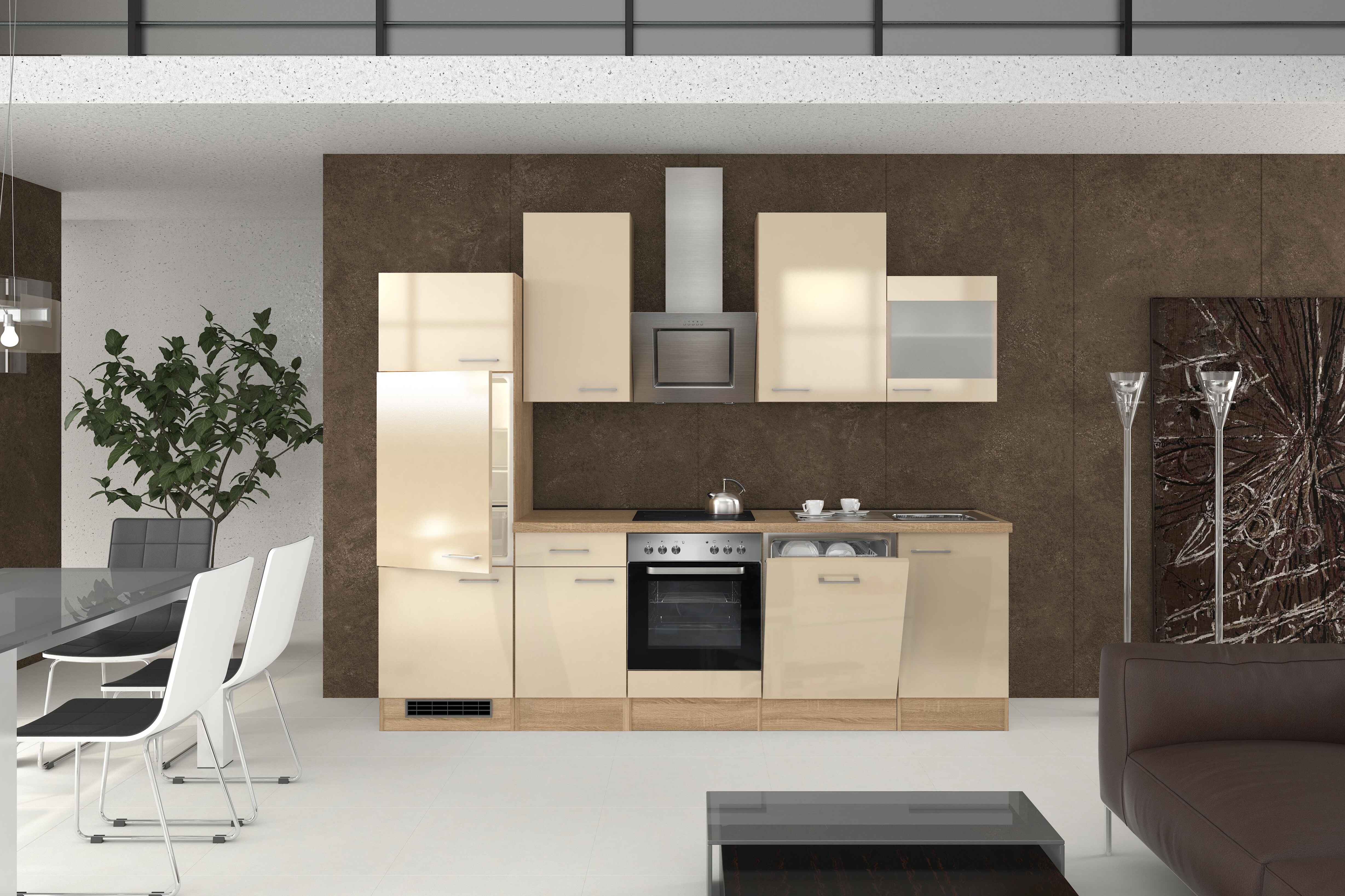 Flex-Well K&uuml;chenzeile 280 cm G-280-2302-015 Nepal - Bild 1