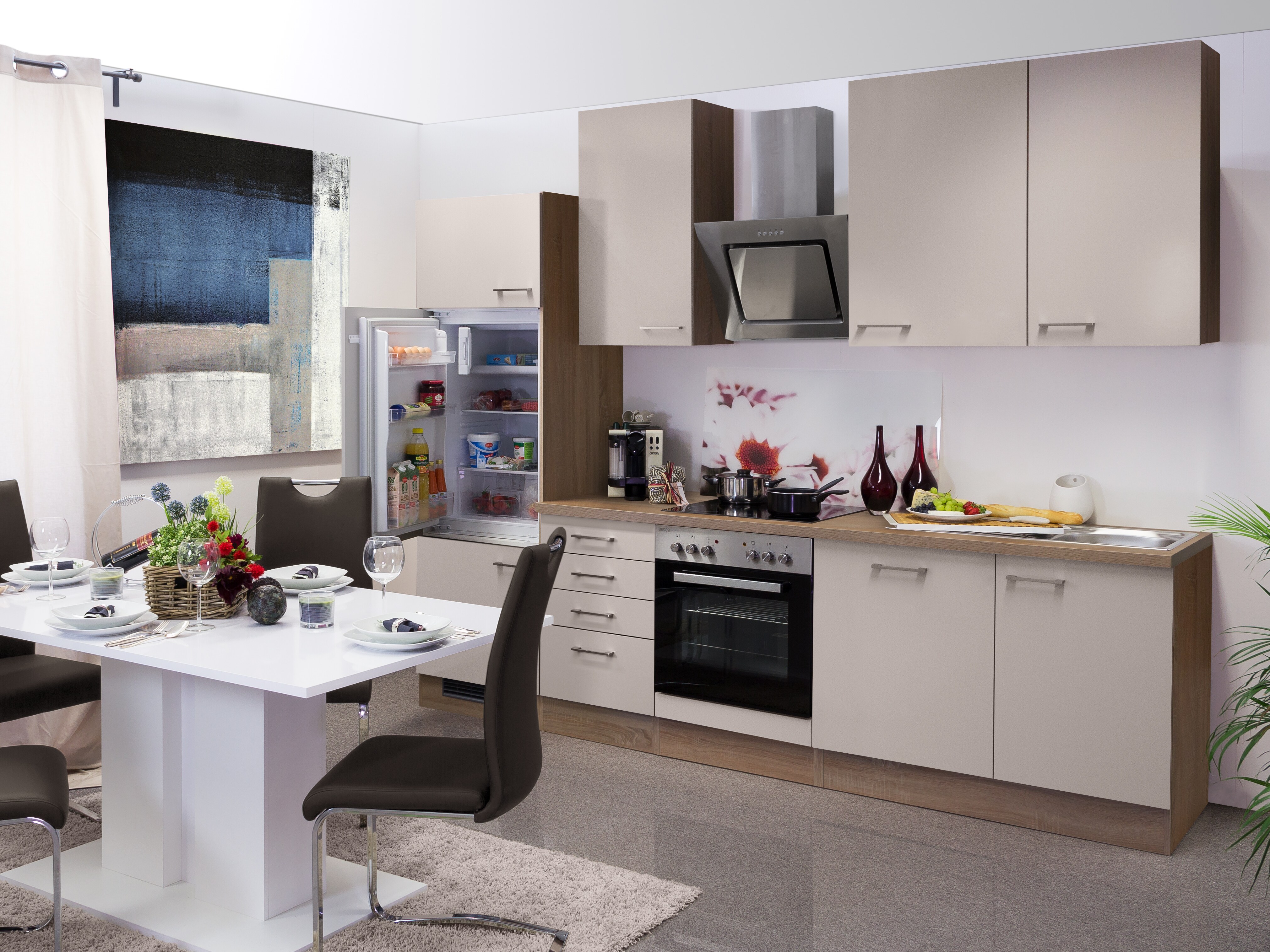 Flex-Well K&uuml;chenzeile 280 cm G-280-2301-026 Nepal - Bild 1