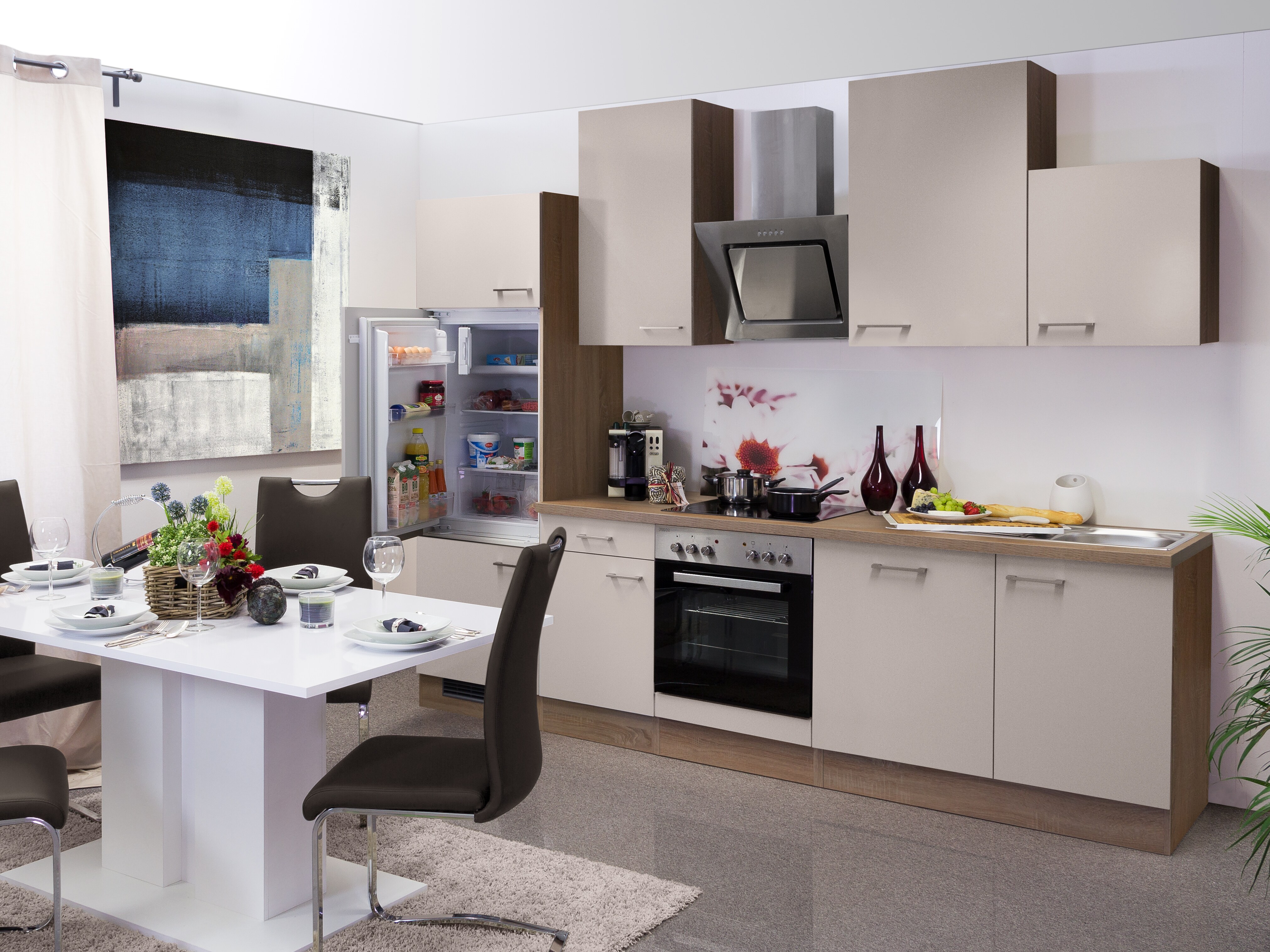 Flex-Well K&uuml;chenzeile 280 cm G-280-2301-015 Nepal - Bild 1