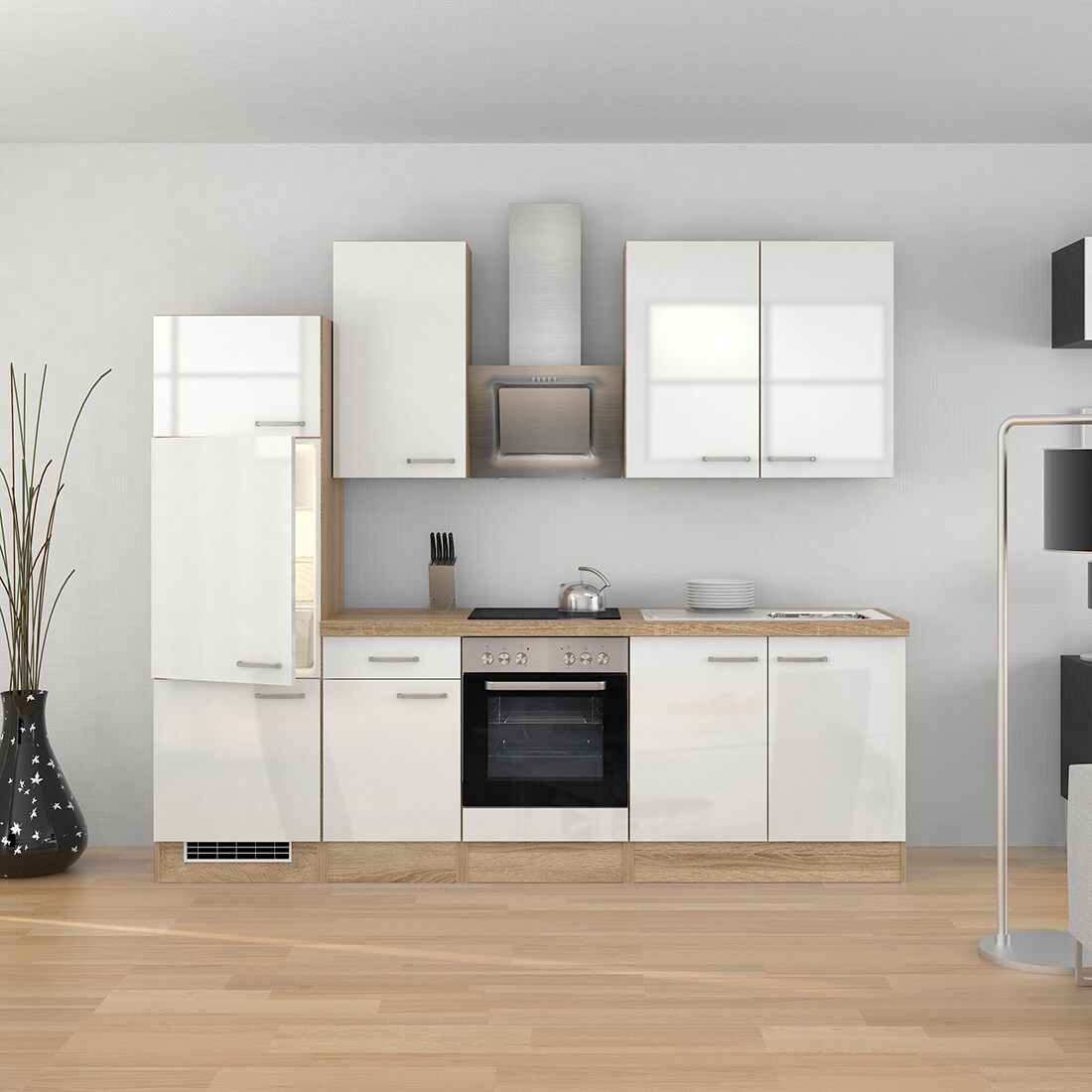 Flex-Well K&uuml;chenzeile 270 cm G-270-2210-015 Valero - Bild 1