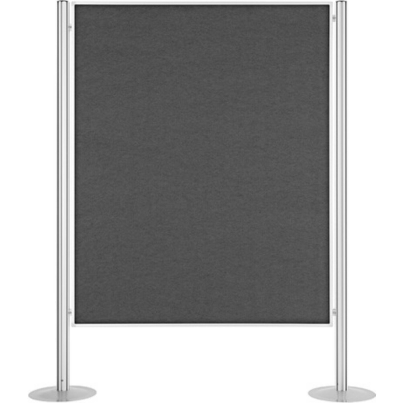 magnetoplan Pr&auml;sentationsw&auml;nde, station&auml;r - 1345 x 1800 mm - Bild 1