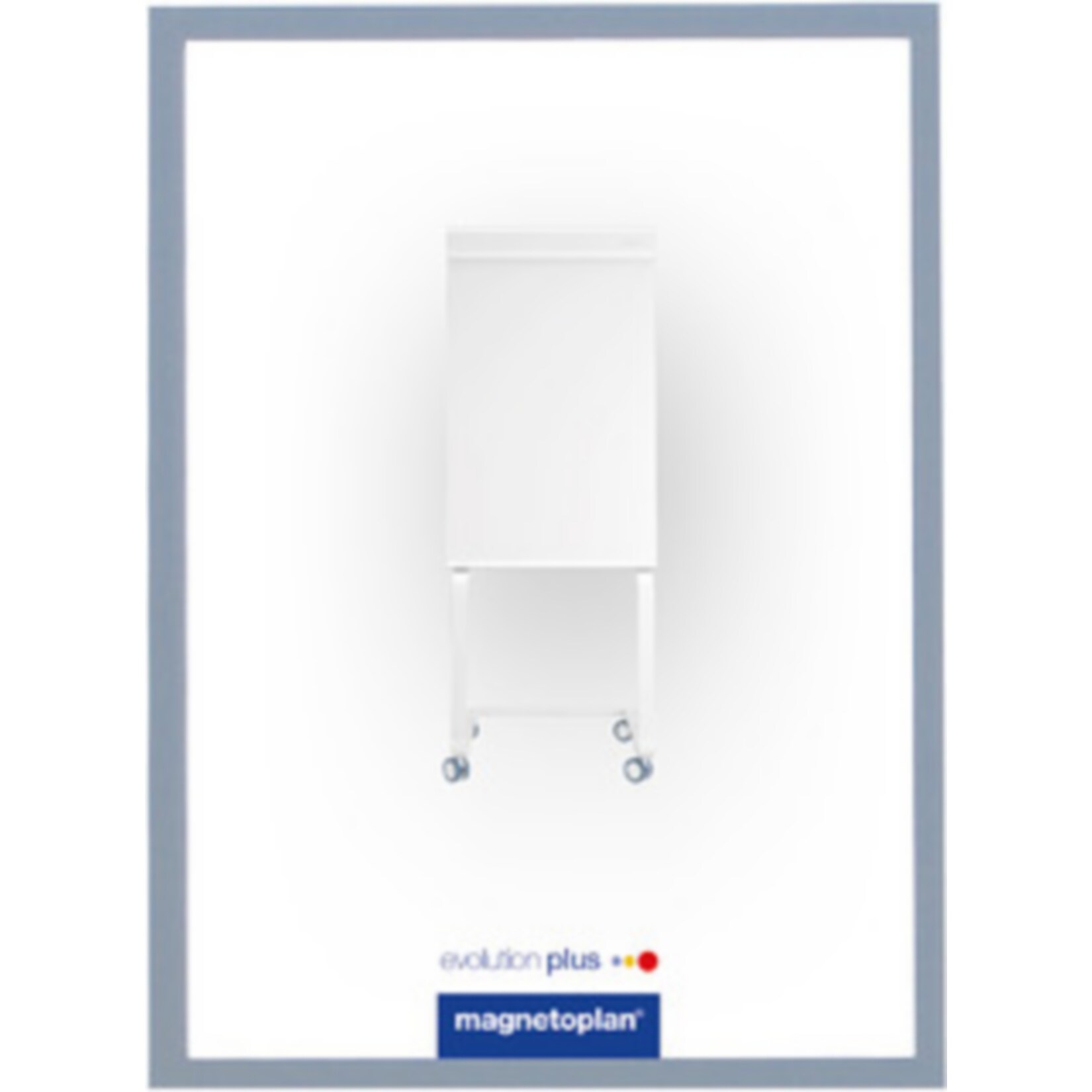 magnetoplan magnetofix-Sichtfenster A4 - 5er Pack grau - Bild 1