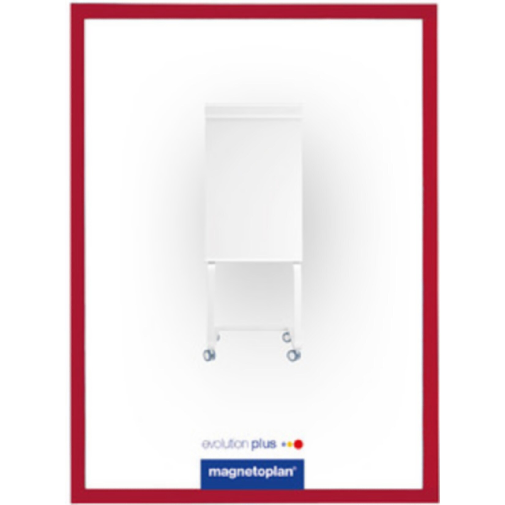 magnetoplan magnetofix-Sichtfenster A3 - rot - Bild 1