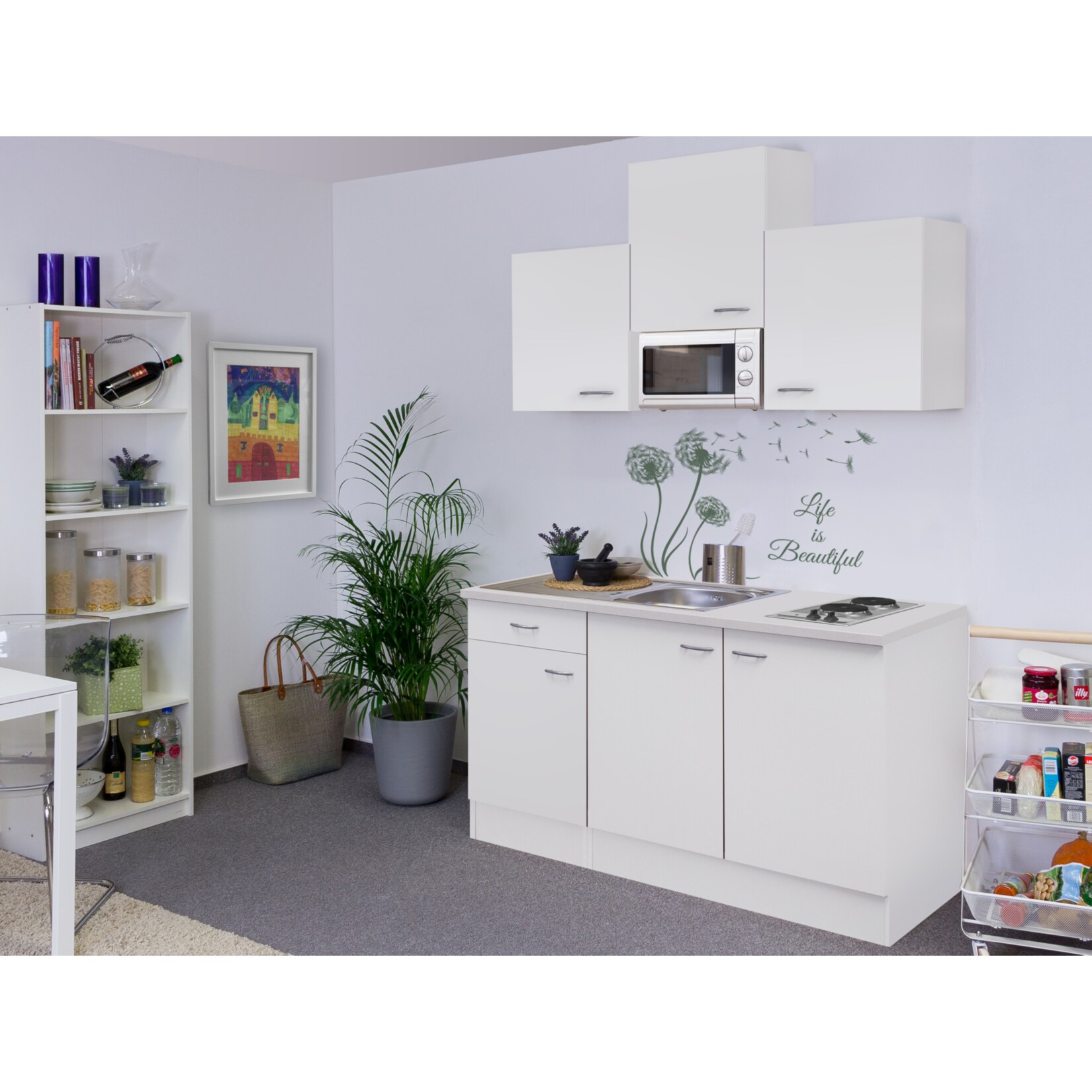 Flex-Well K&uuml;chenzeile 150 cm G-150-1003-019 Wito - Bild 1