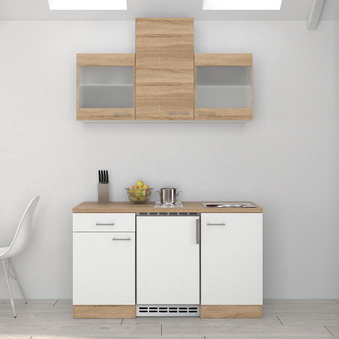 Flex-Well K&uuml;chenzeile 150 cm G-150-1002-003 Samoa - Bild 1