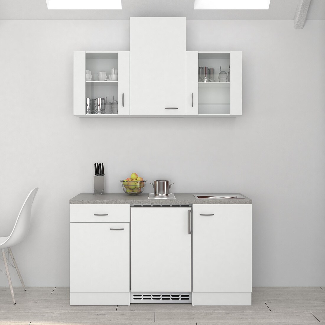 Flex-Well K&uuml;chenzeile 150 cm G-150-1002-003 Wito - Bild 1