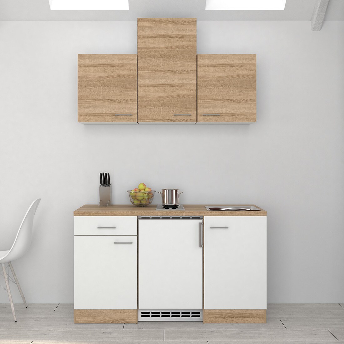 Flex-Well K&uuml;chenzeile 150 cm G-150-1002-000 Samoa - Bild 1