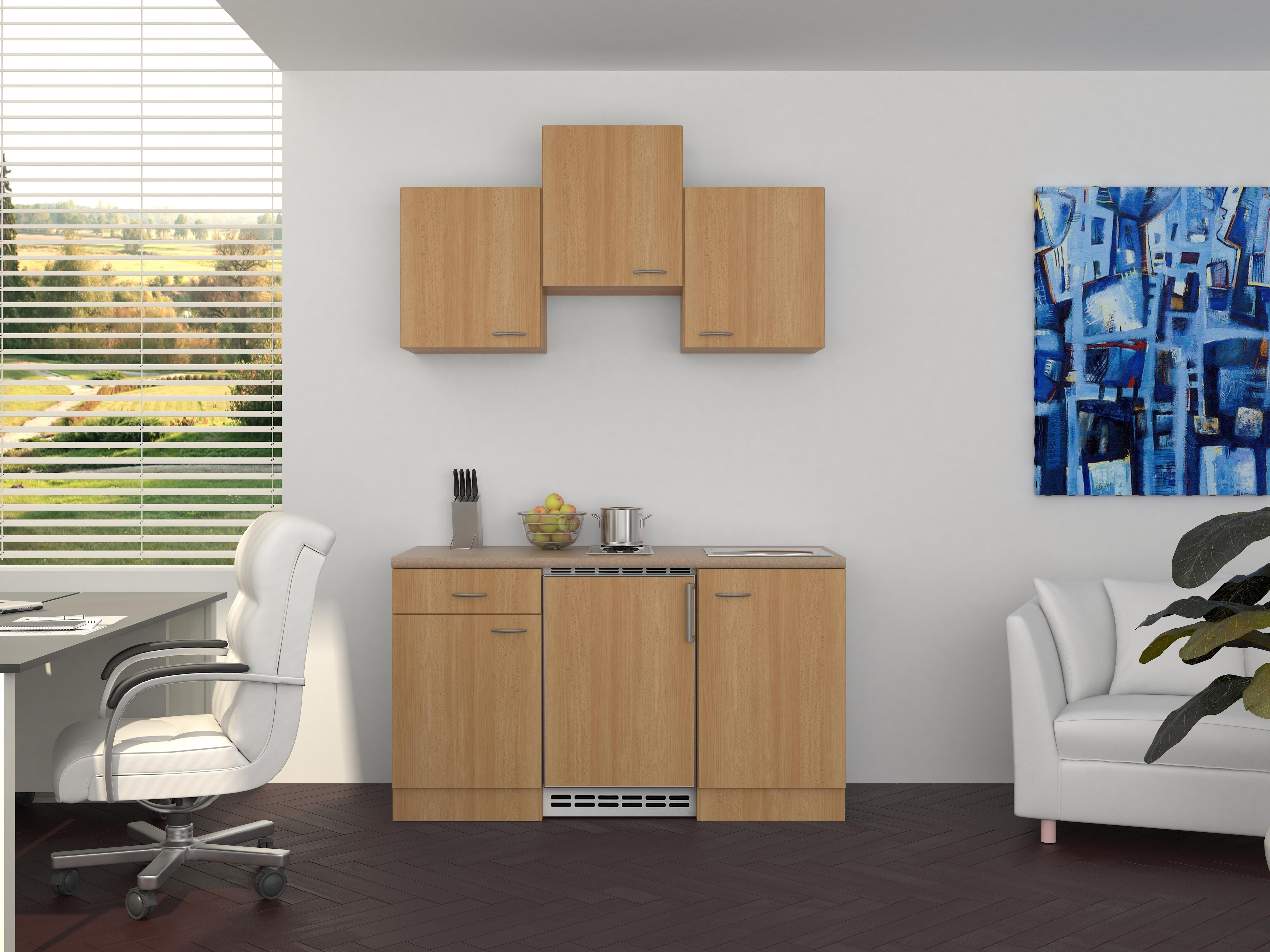 Flex-Well K&uuml;chenzeile 150 cm G-150-1001-000 Nano - Bild 1