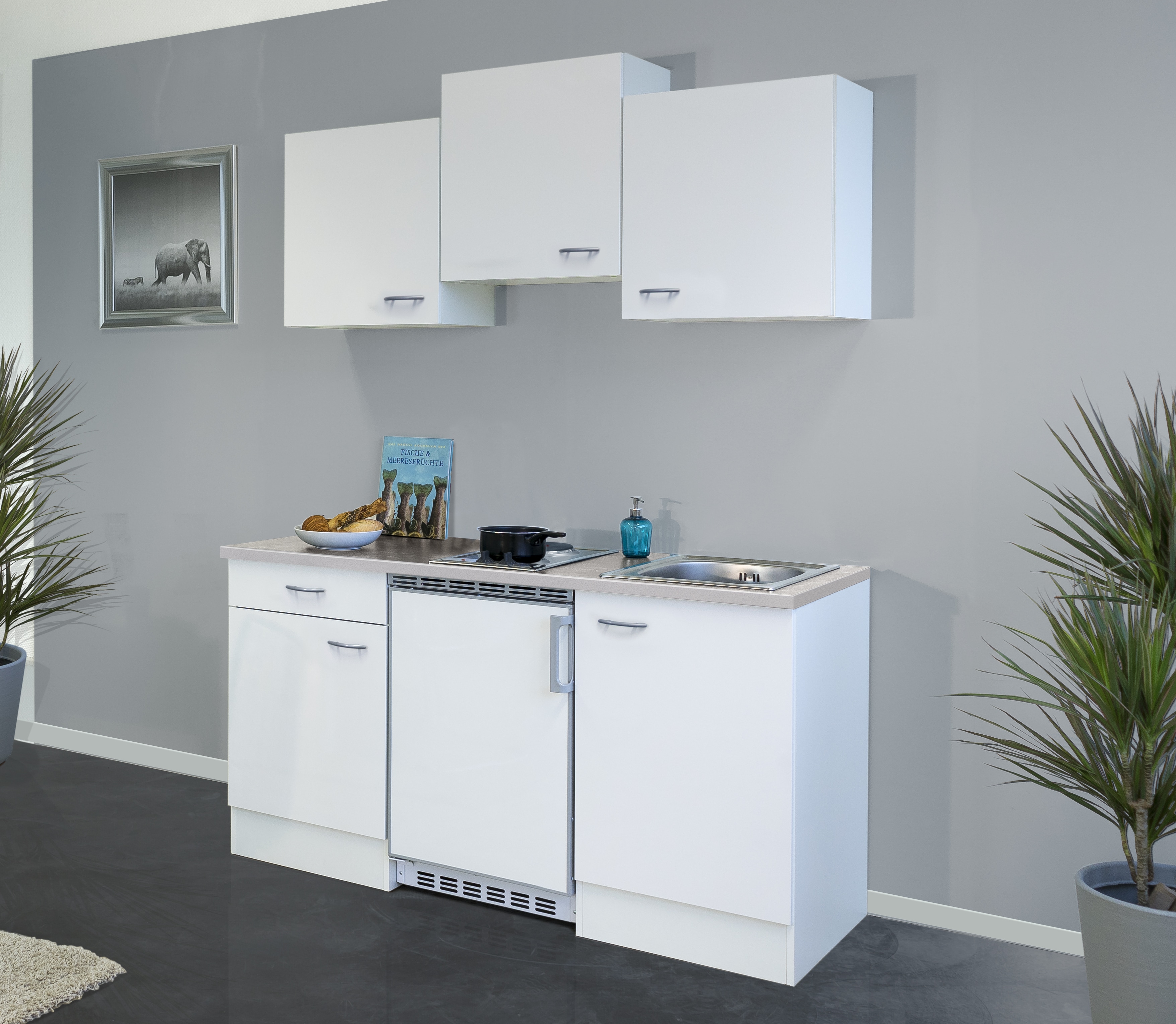 Flex-Well K&uuml;chenzeile 150 cm G-150-1001-000 Wito - Bild 1