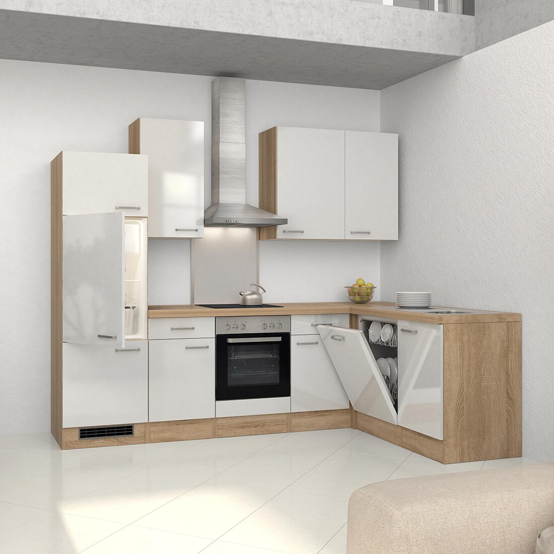 Flex-Well Winkelk&uuml;che G-999-2802-024 Valero - Bild 1