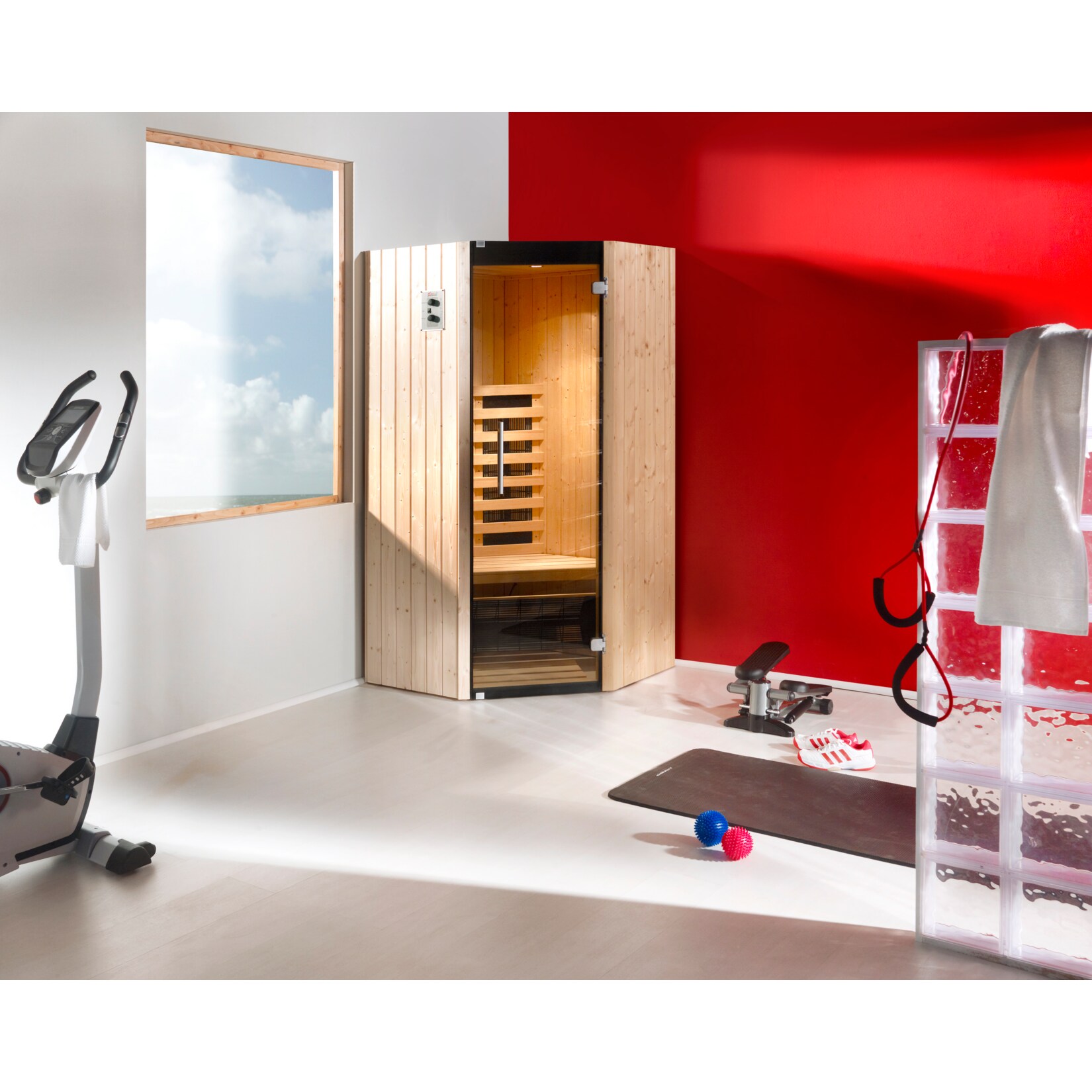 Weka Infrarotkabine TANILLA Eck - Bild 1