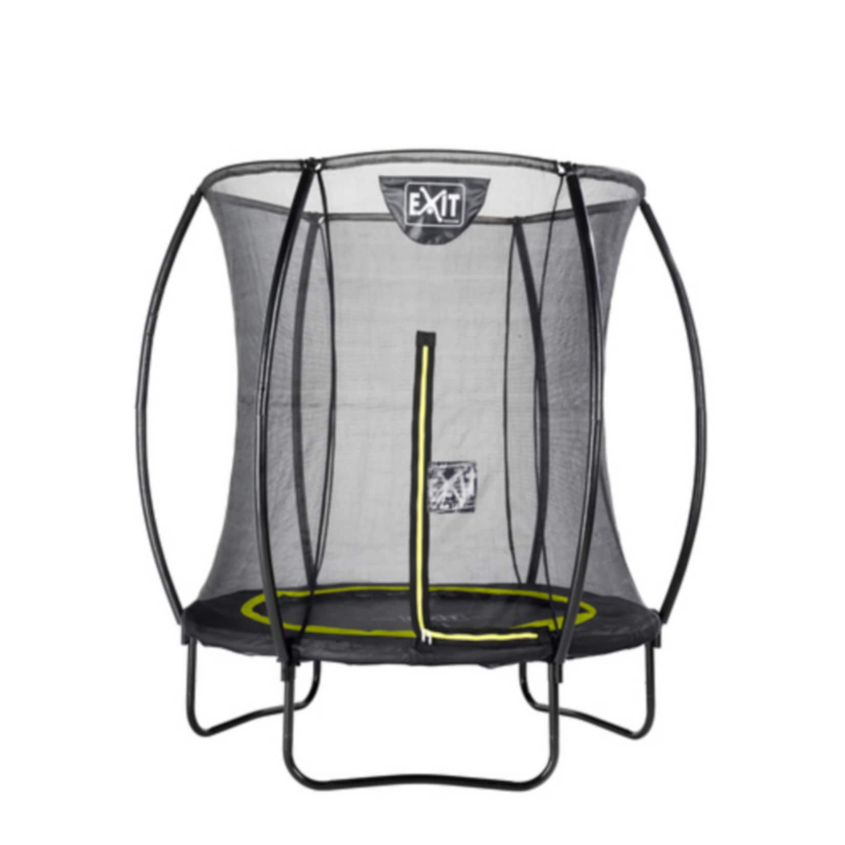 EXIT Silhouette Trampolin + Sicherheitsnetz 183 (6ft)Schwarz - Bild 1