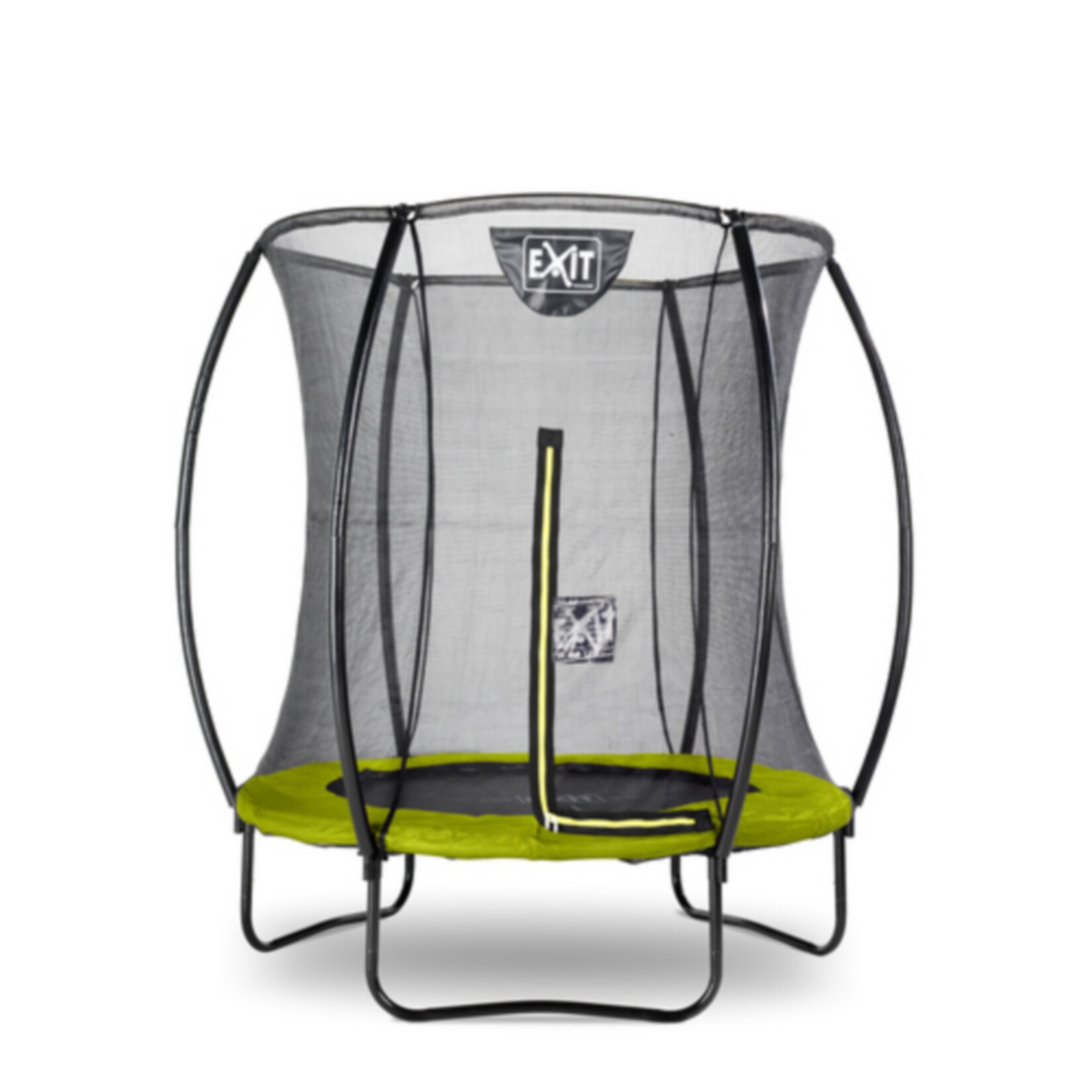 EXIT Silhouette Trampolin + Sicherheitsnetz 183 (6ft) Lime Grün