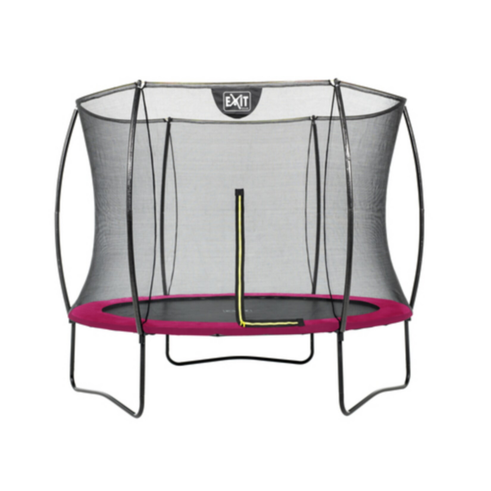 EXIT Silhouette Trampolin + Sicherheitsnetz 305 (10ft)Rosa | 08719743250314