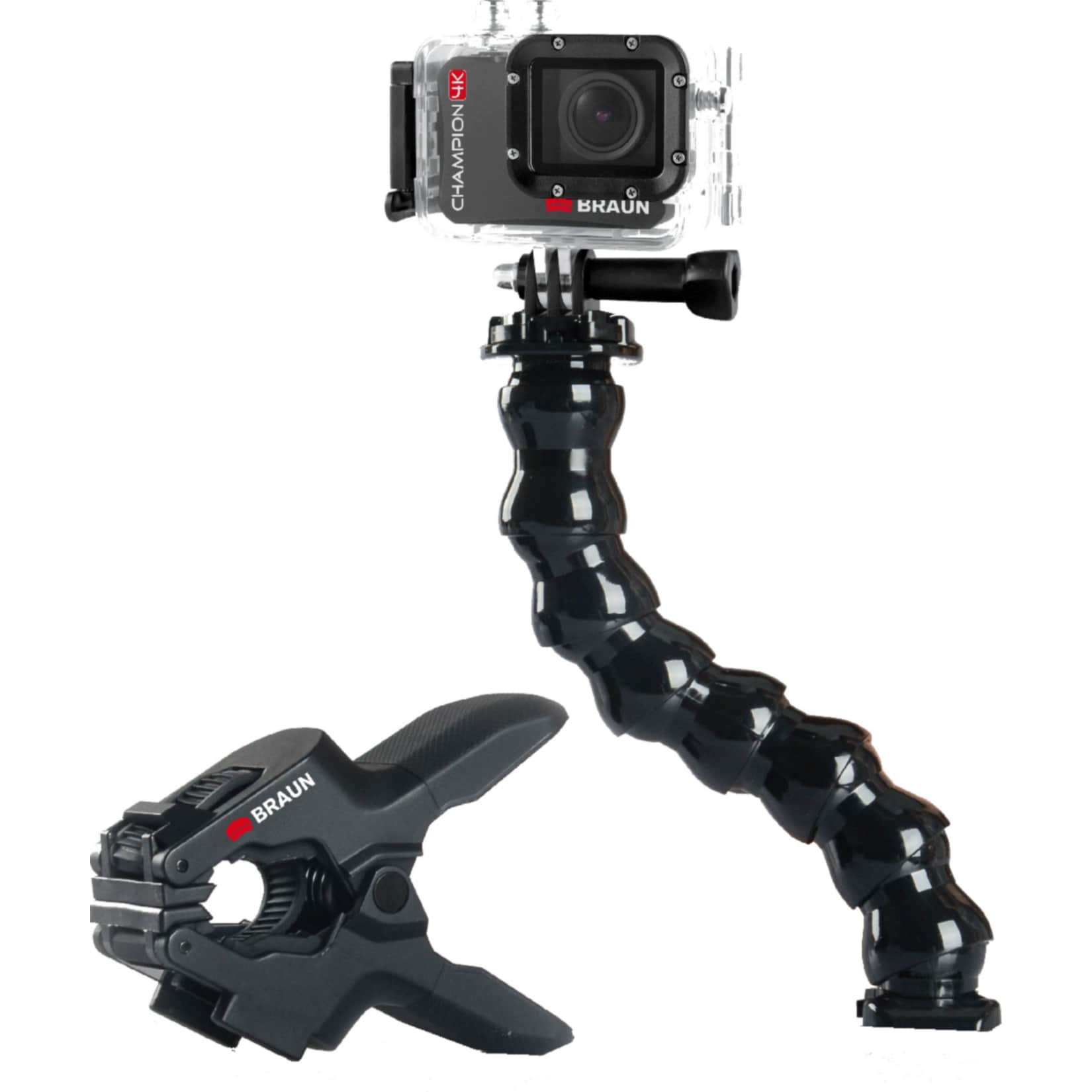 BRAUN Flexi 3 Klemmstativ mit Zubeh&ouml;r - Bild 1