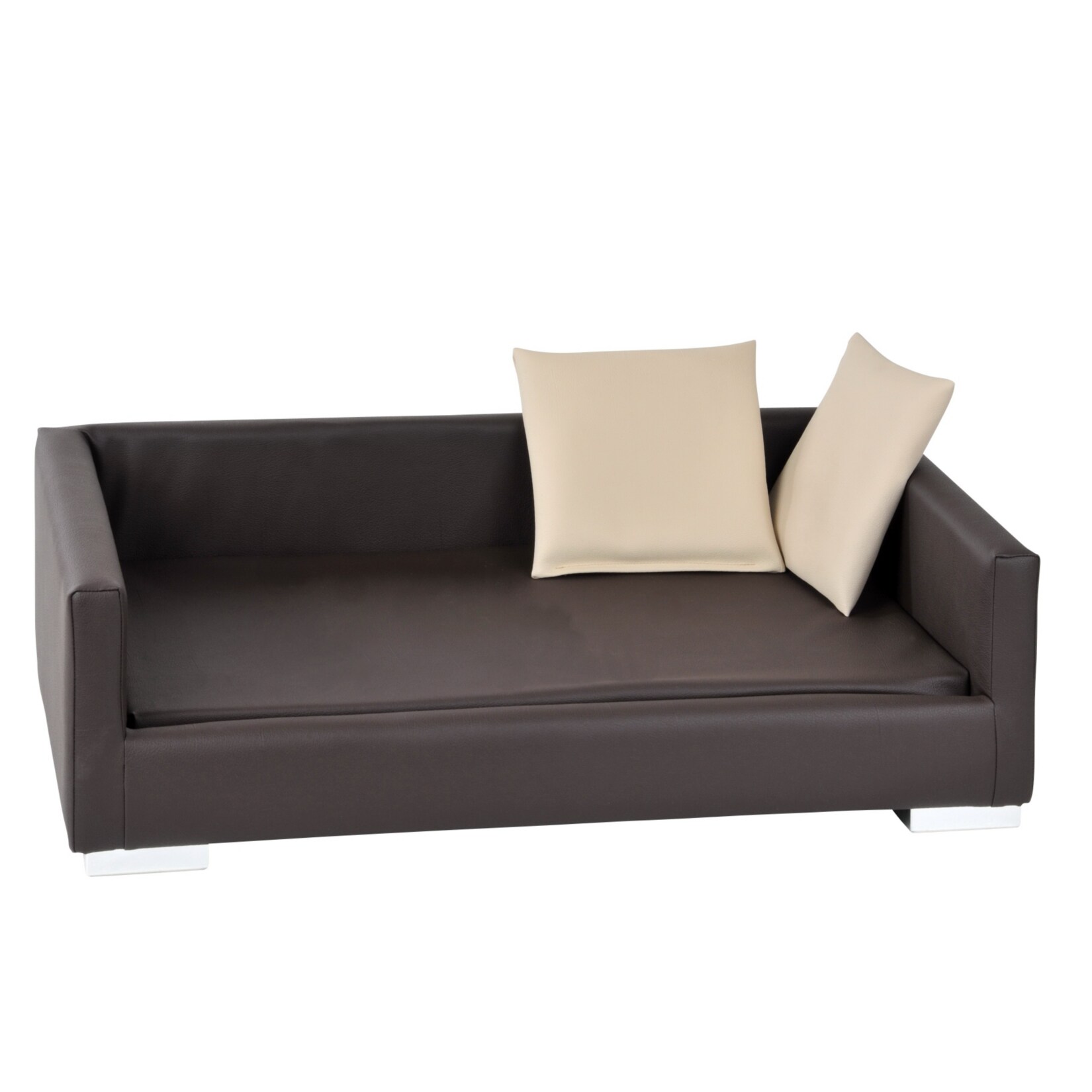 Silvio Design Tiersofa Lucky Gr. 1 braun - Bild 1