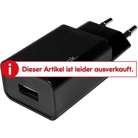 LogiLink PA0135 USB Steckdosenadapter, 1x USB-Port, Qualcomm Quick Charge 2.0, 13.5W - Bild 1