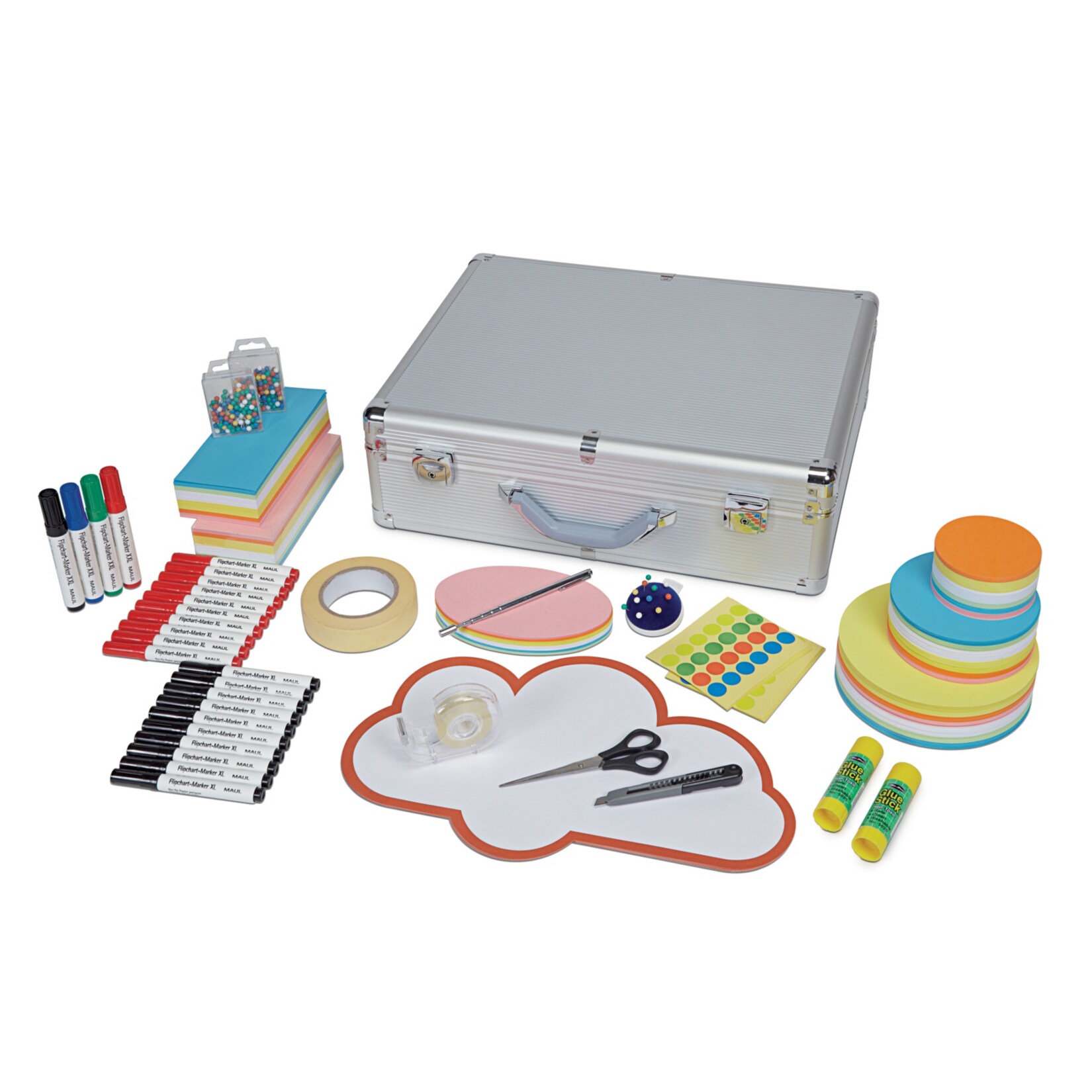 MAUL Moderatorenkoffer, Aluminium | 04002390067683