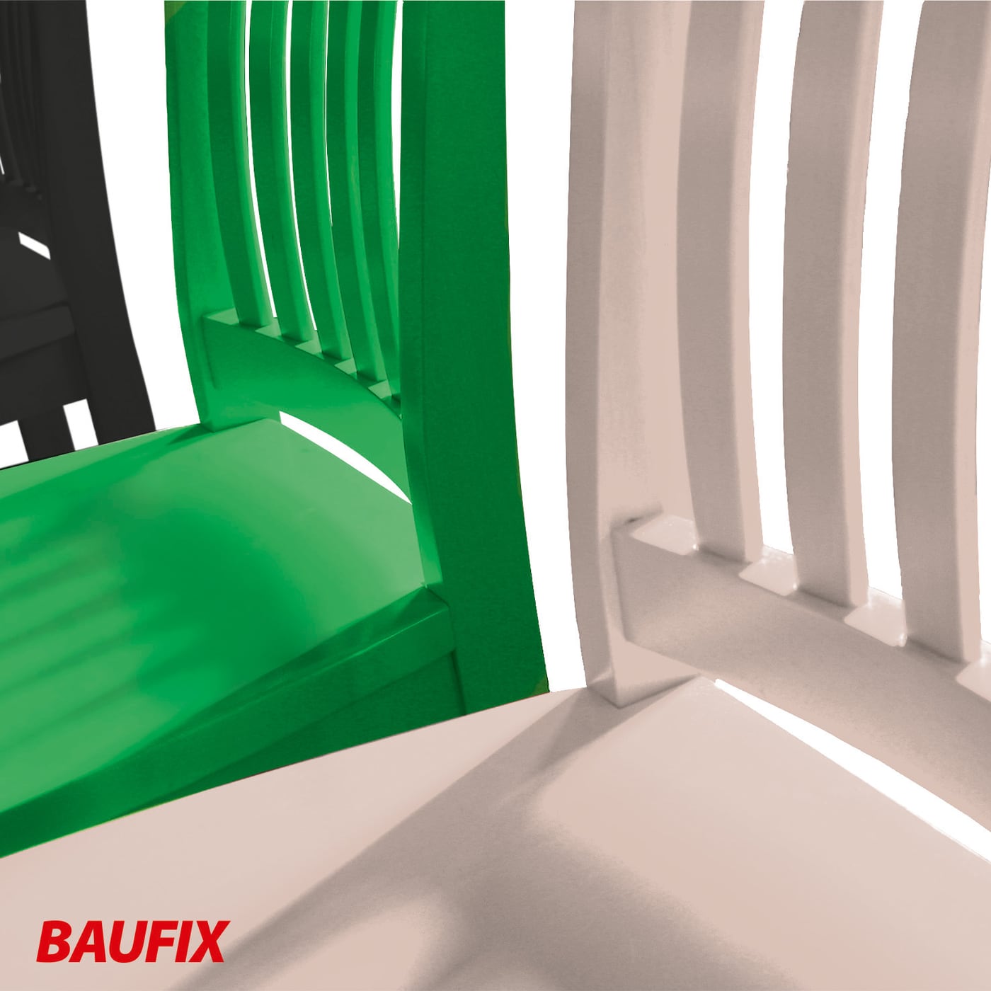 BAUFIX Buntlack cremeweiss seidenmatt, 1 Liter, Lackfarbe - Bild 1