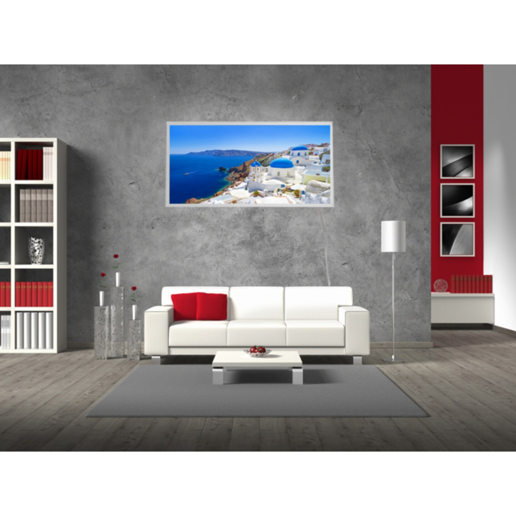 Mauk Infrarot Wandheizung Haus am Meer/Santorini 300 W - Bild 1