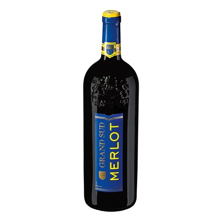 Genieße den Grand Sud Merlot Vin de Pays d'Oc ➡️ Jetzt online kaufen!