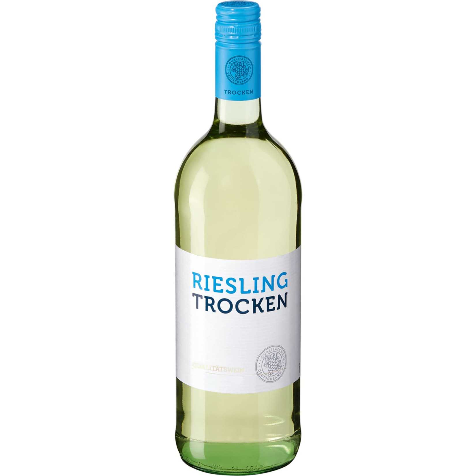 Riesling Qualit&auml;tswein trocken 11,5 % vol 1 Liter - Bild 1