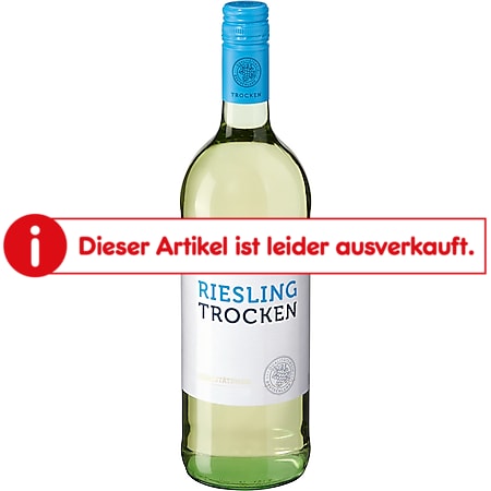 Riesling Qualitätswein trocken 11,5 % vol 1 Liter - Bild 1