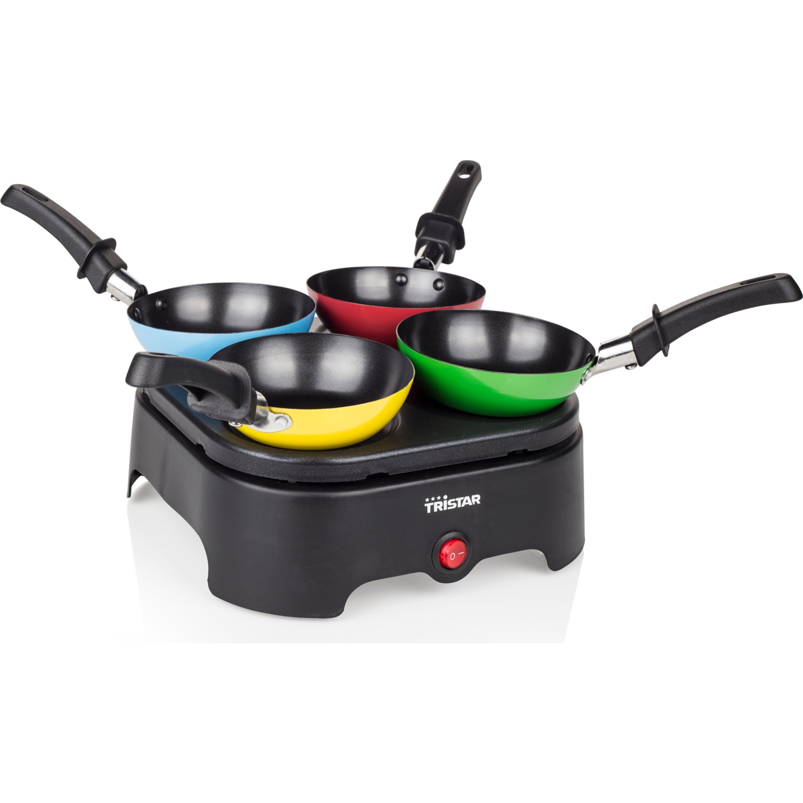 Tristar Wok - Set 4 bunte Pf&auml;nnchen BP-2988 - Bild 1