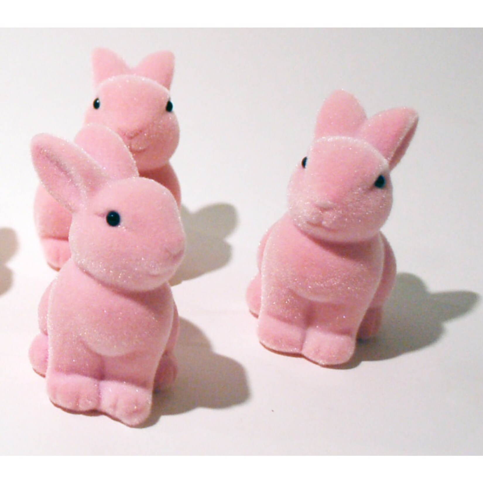 Osterdeko - Hase beflockt - Bild 1