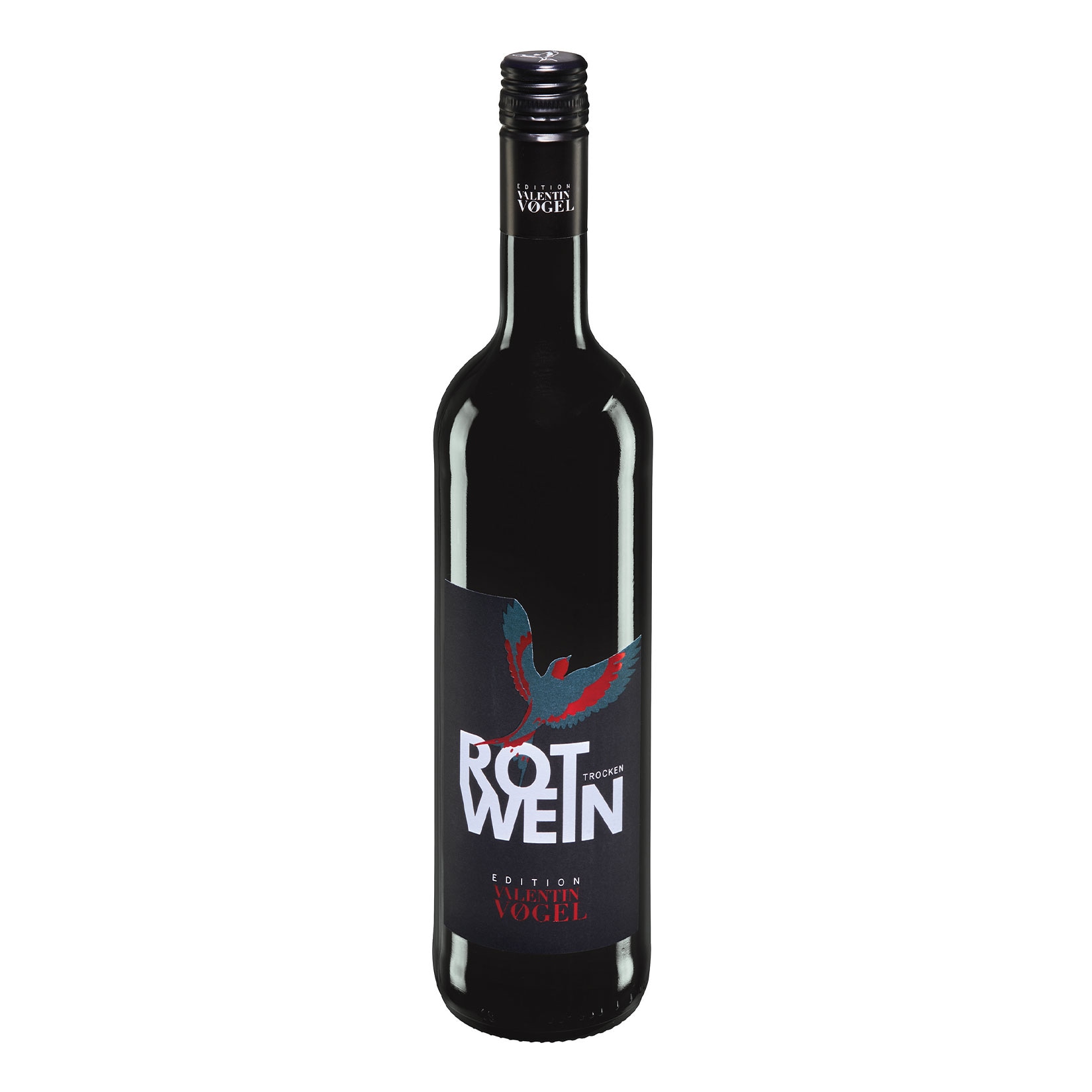 Edition Valentin Vogel Rotwein Qualit&auml;tswein trocken 13,0 % vol 0,75 Liter - Bild 1