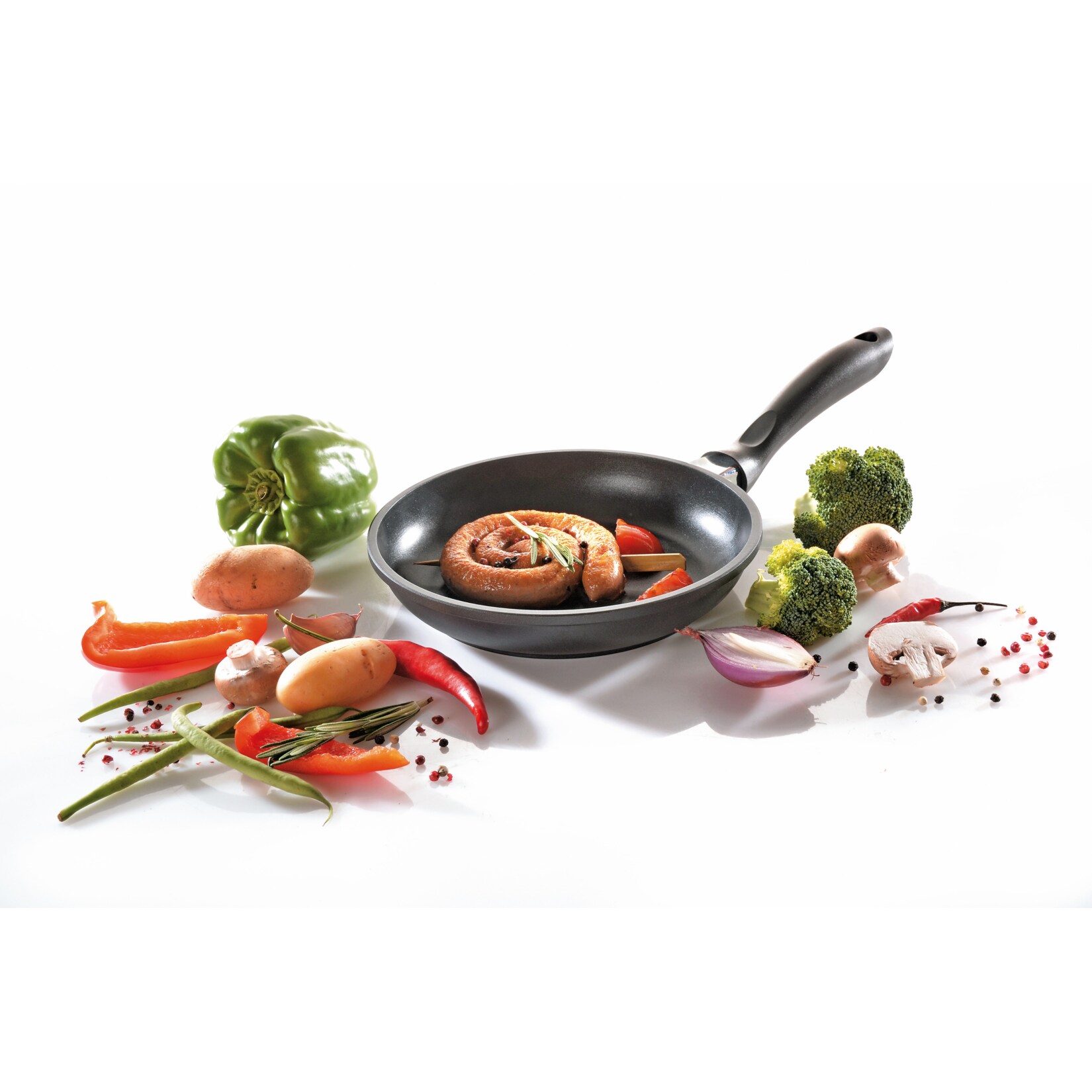 Aluguss-Pfanne flach LEIPZIG 20 cm - Bild 1