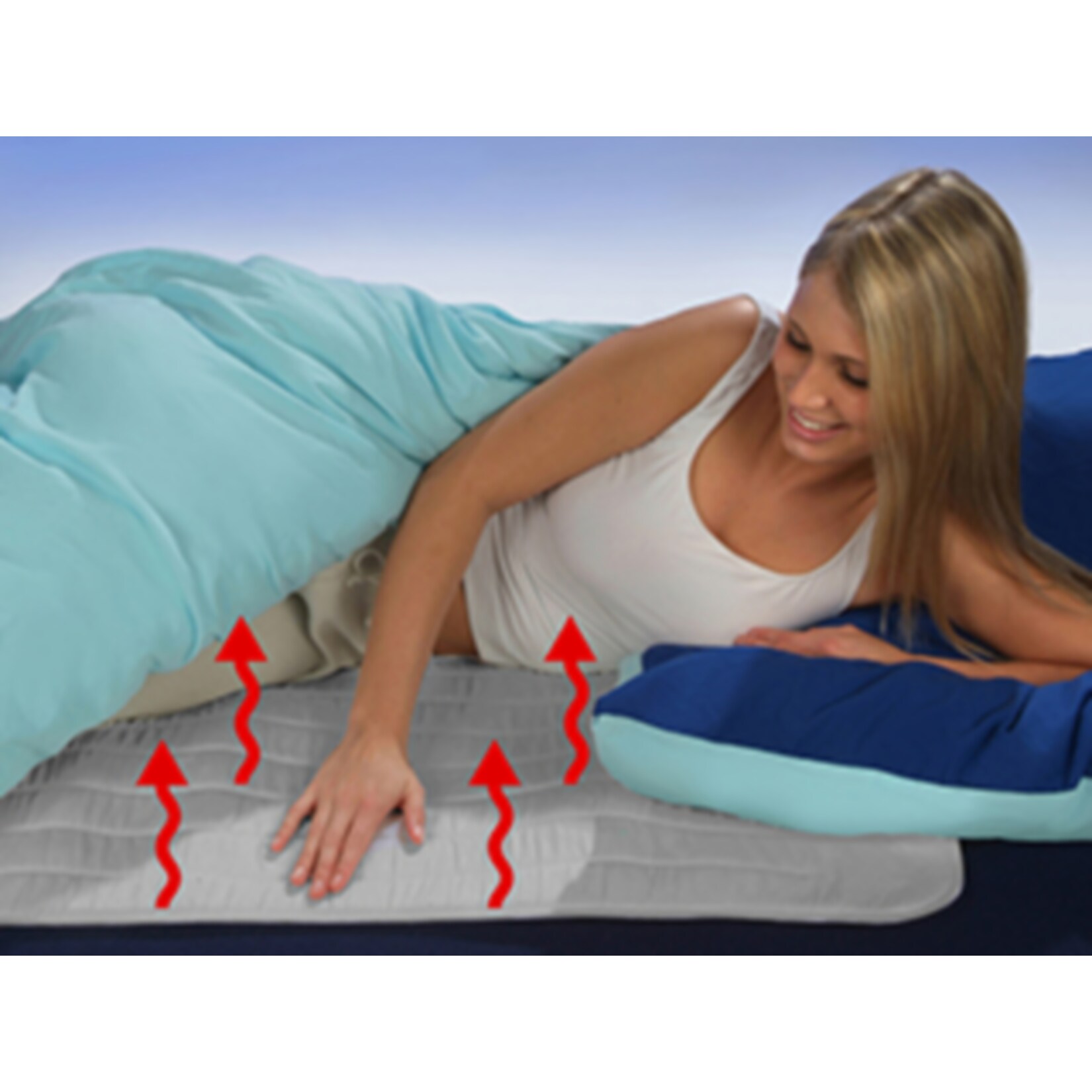 Hydas W&auml;rme Unterbett, waschbar, extra d&uuml;nn, 3 Zonen - Bild 1