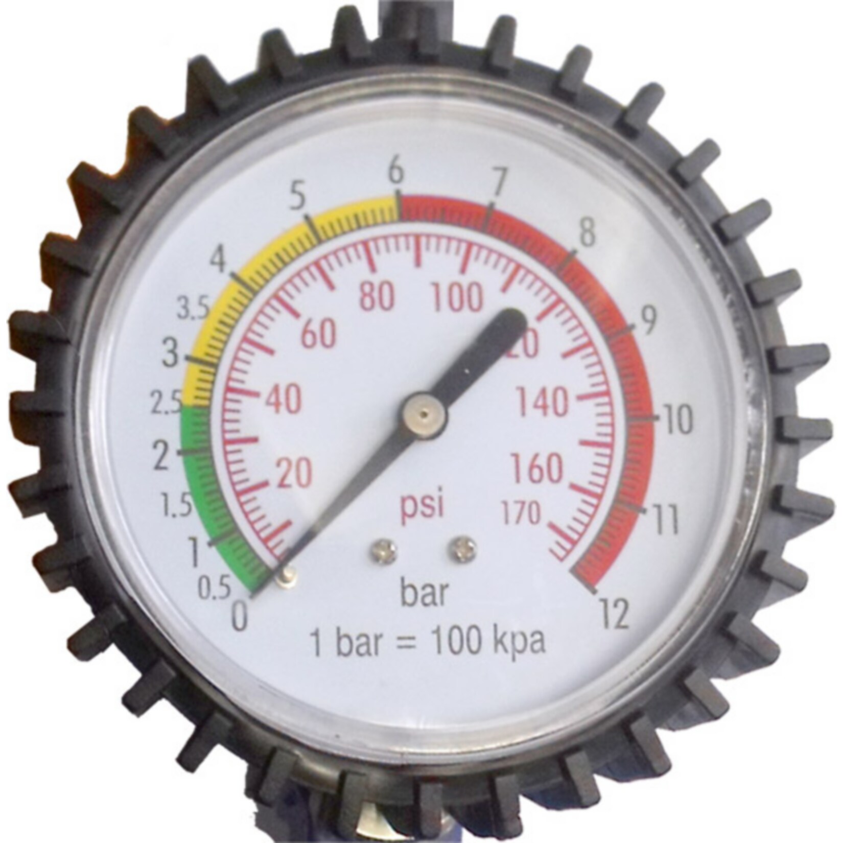 Mauk Druckluft Reifenfüller (Manometer Ø 6,3 cm) 10 bar | 04043722003122