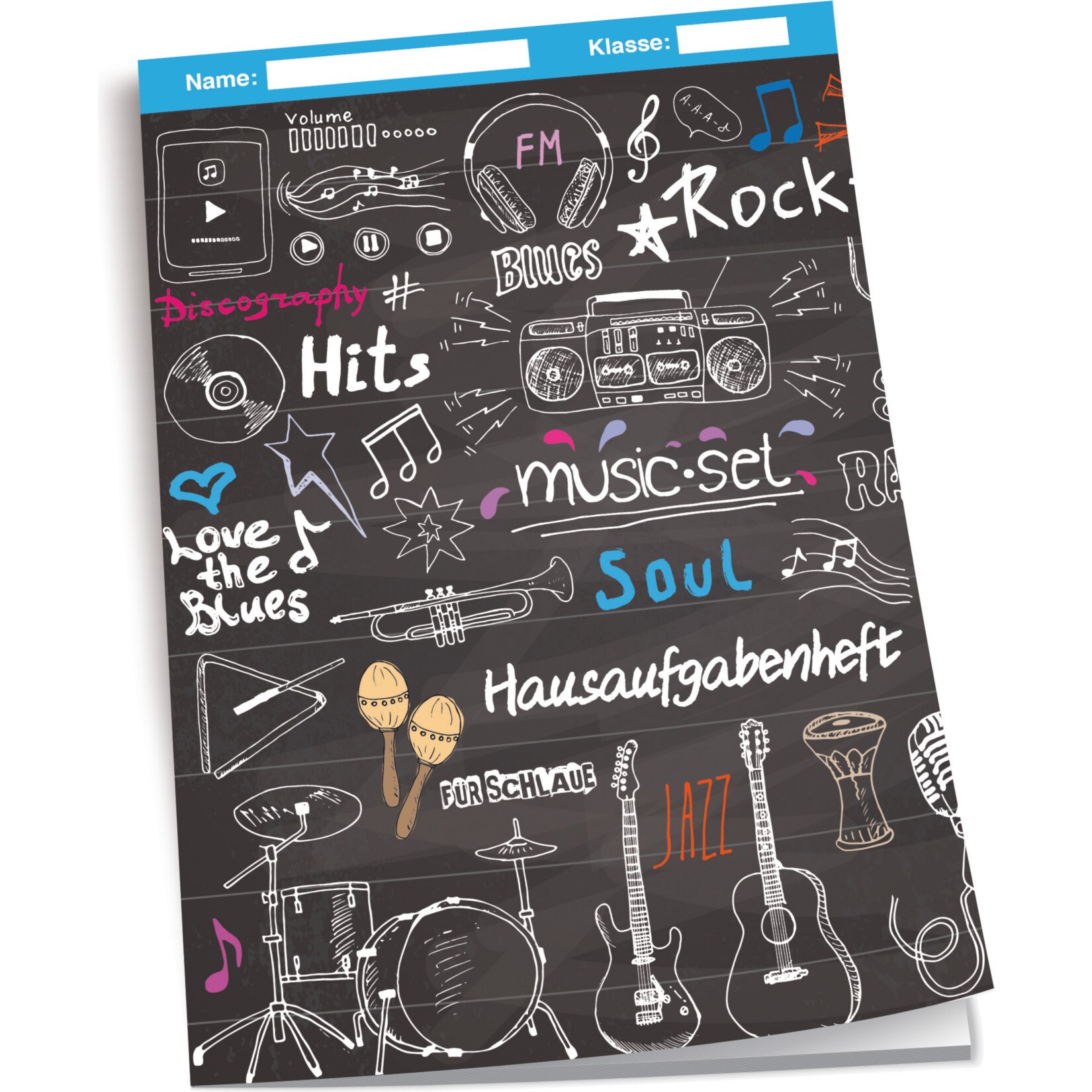 Hausaufgabenhefte f&uuml;r Schlaue mit Stickern - Bild 1