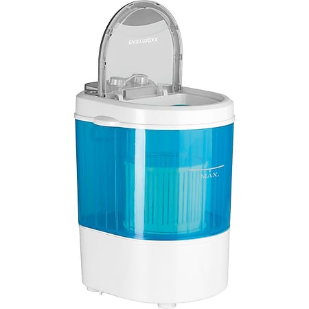 CLEANmaxx Mini-Waschmaschine 260W weiß/blau - Bild 1
