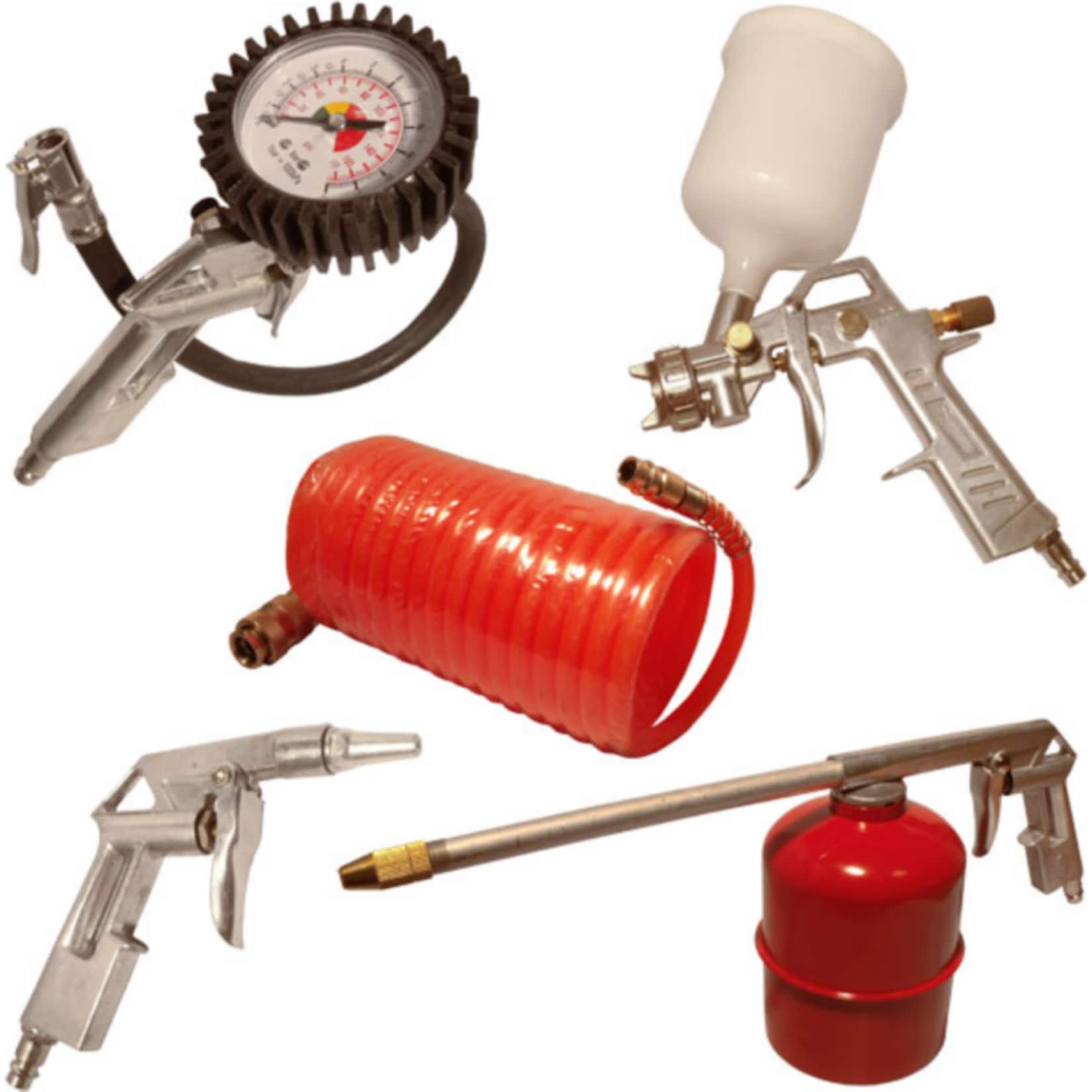 Druckluft Ger&auml;teset 5 tlg. - Bild 1