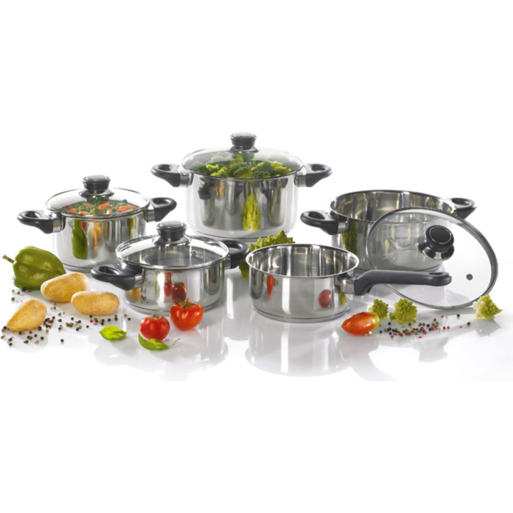 Set Apollo 5/9 tlg.Edelstahl | 04006776041700