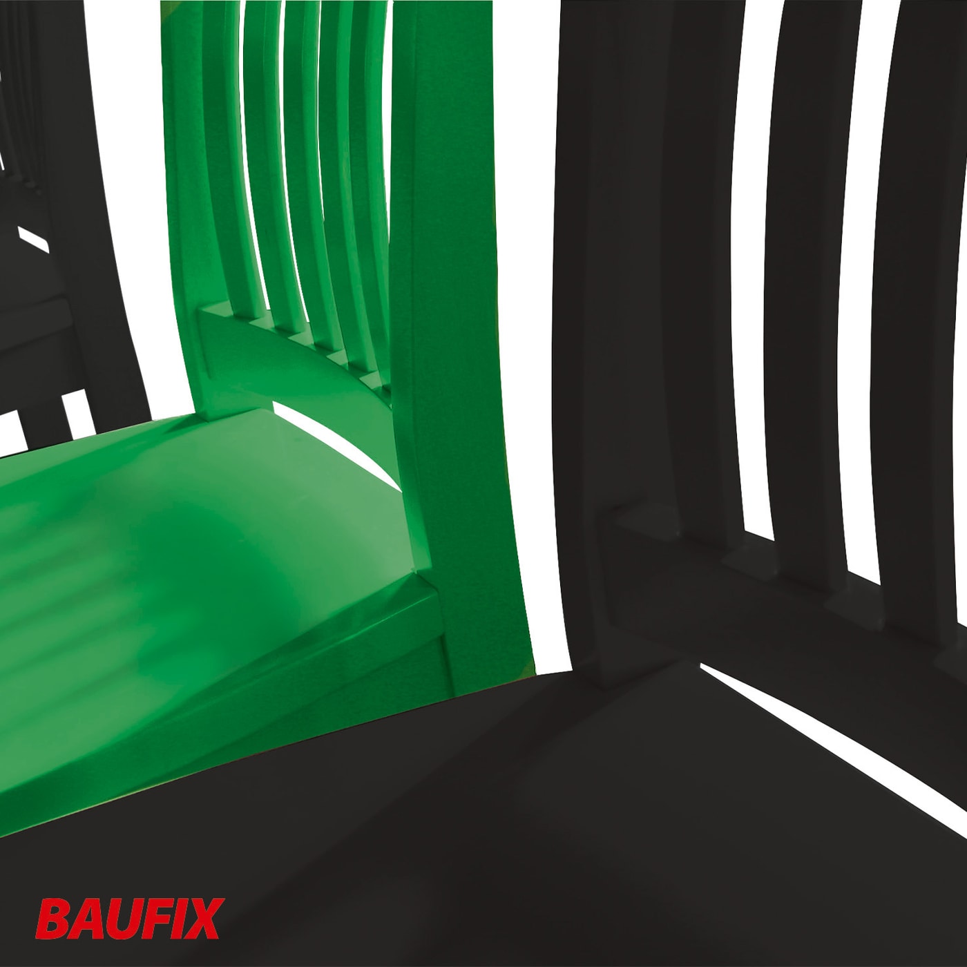 BAUFIX Buntlack schwarz seidenmatt, 1 Liter, Lackfarbe - Bild 1