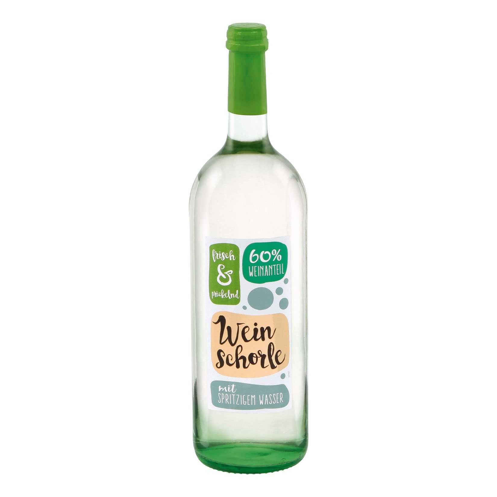 Weinschorle 6,0 % vol 1,0 Liter - Bild 1