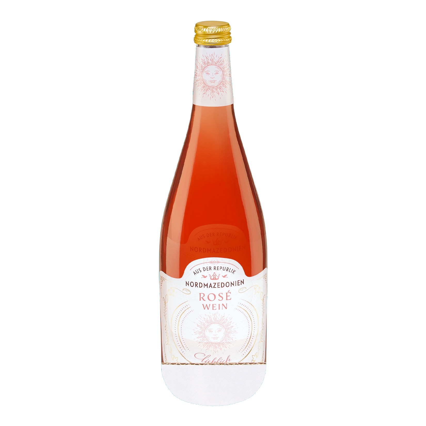 Ros&eacute;wein aus der Republik Nordmazedonien 10,0 % vol 1 Liter - Bild 1