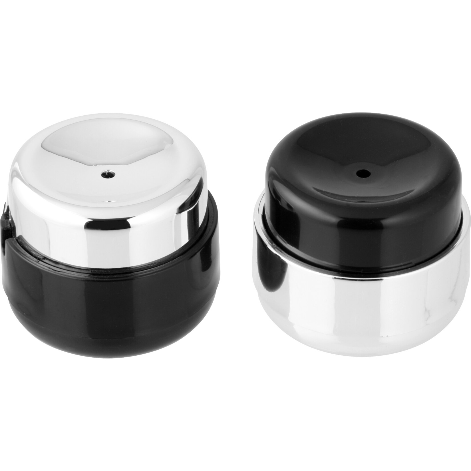 Fackelmann Fr&uuml;hst&uuml;cks-Artikel Eilocher schwarz/chrom - Bild 1