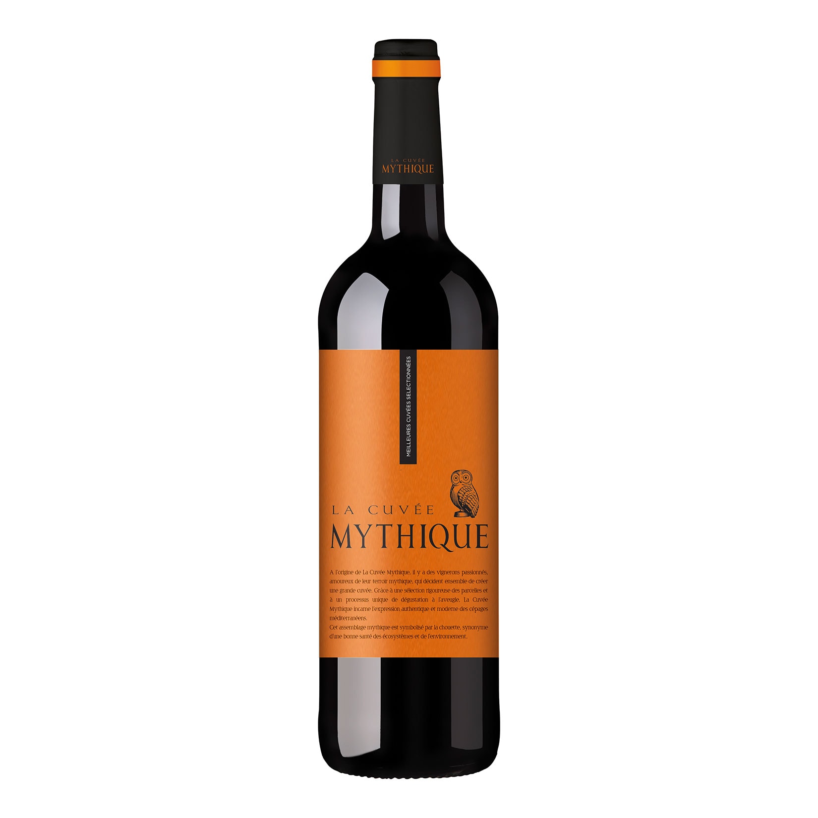 La Cuv&eacute;e Mythique Rouge Vin Pays d'Oc IGP 13,5 % vol 0,75 Liter - Bild 1