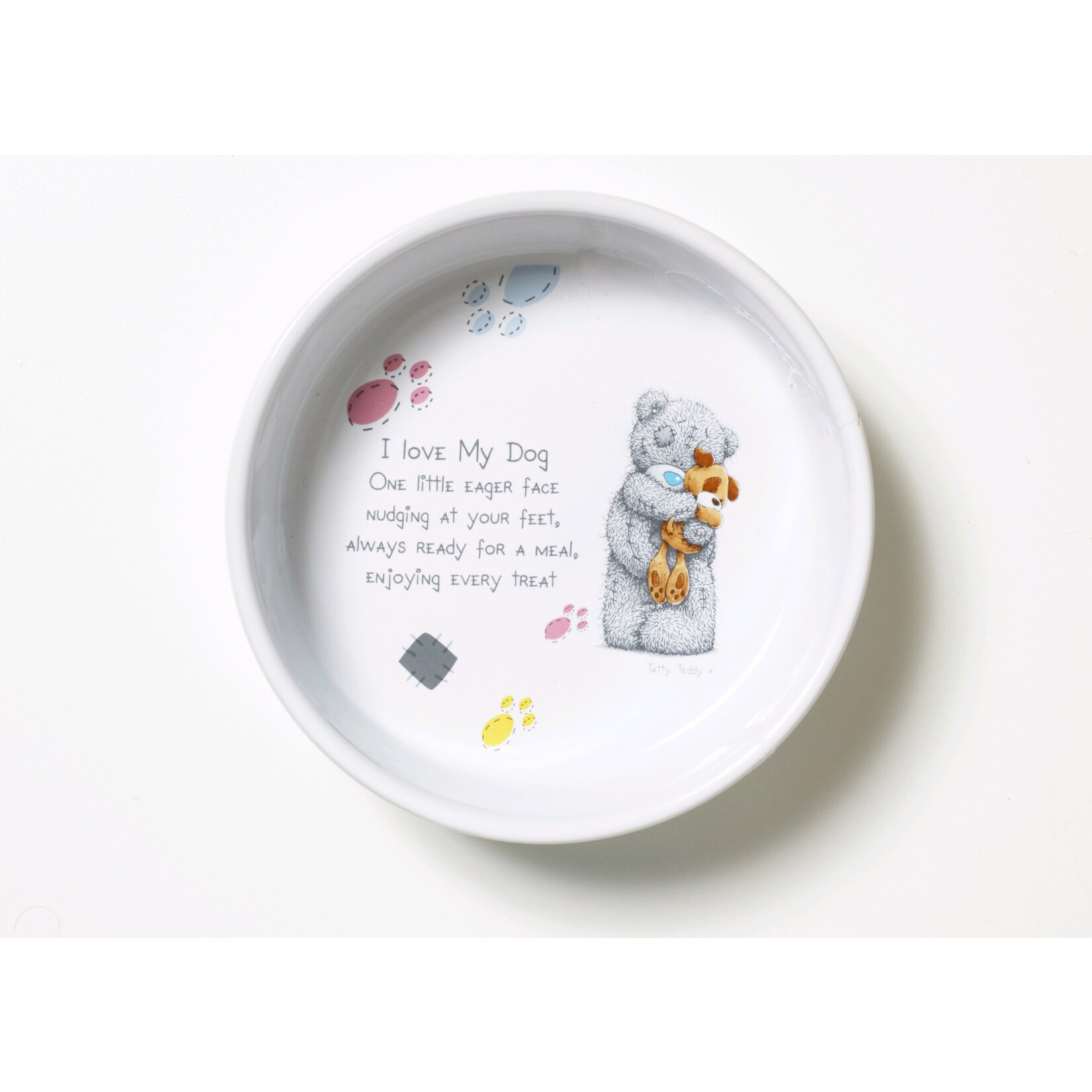 "Me to You" - Set f&uuml;r den Hund bestehend aus Futternapf und Paltzdeckchen - Bild 1
