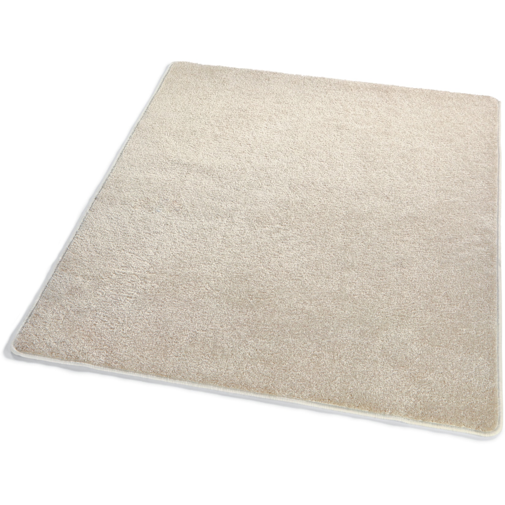 Dekor Hochflorteppich ca. 100 x 150 cm - Creme - Bild 1