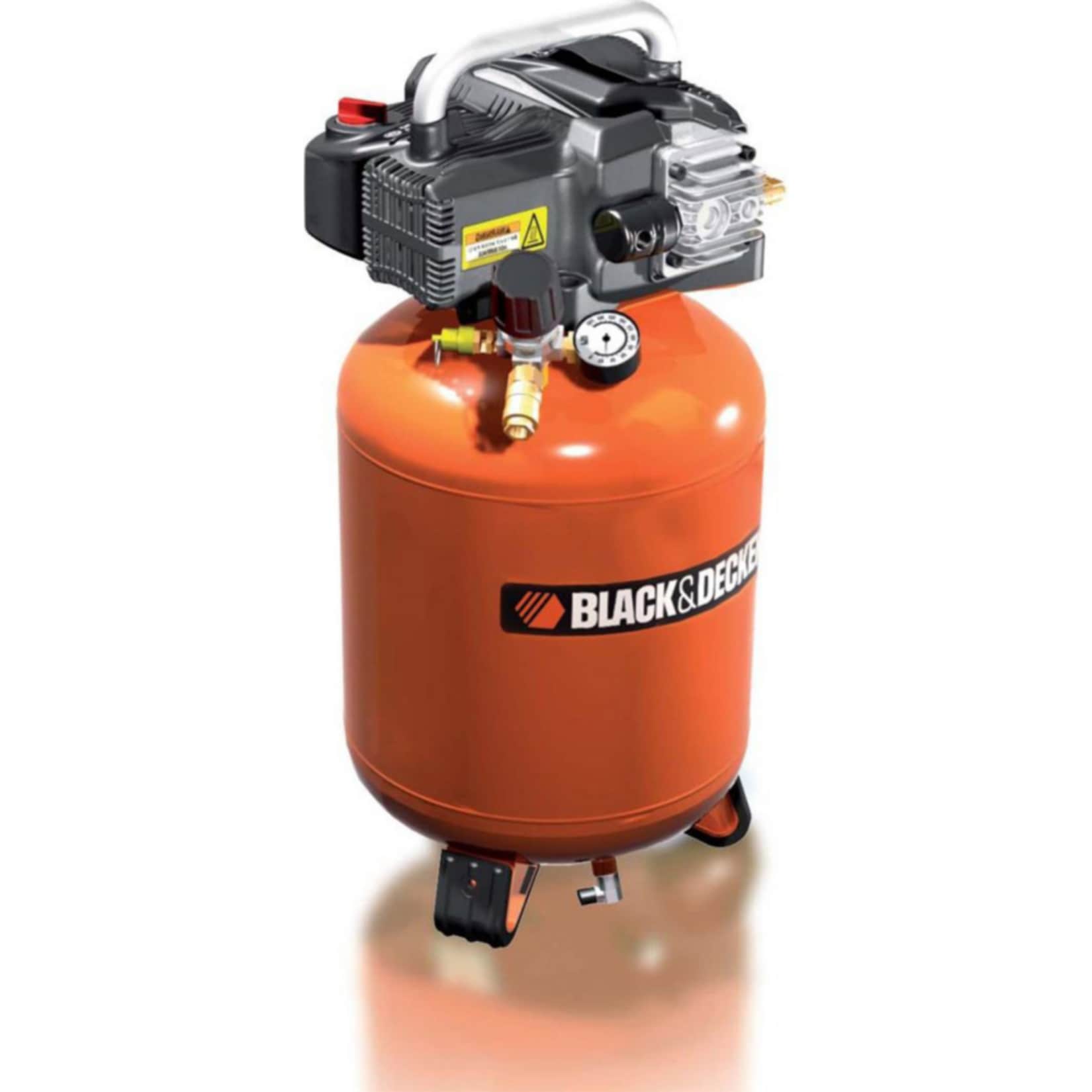 Black & Decker Kompressor mit 24 Liter Tank &ouml;lfrei - BD 195/24V - Bild 1