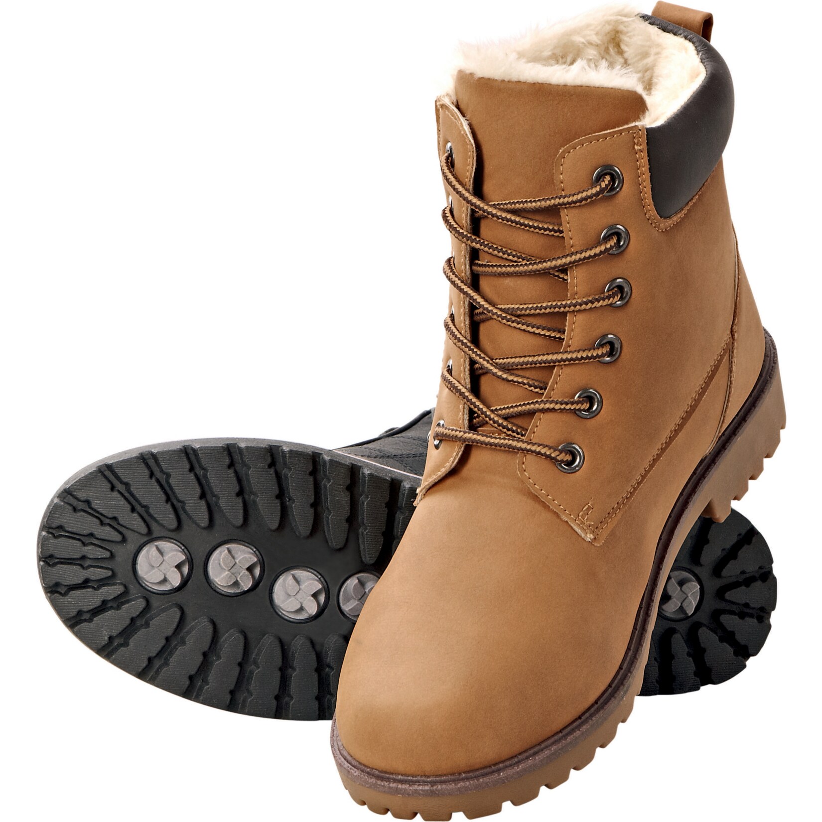 Damen Warmfutter boots, 2 Farben: Honig und Schwarz, Gr&ouml;&szlig;en 37 bis 40 - Bild 1