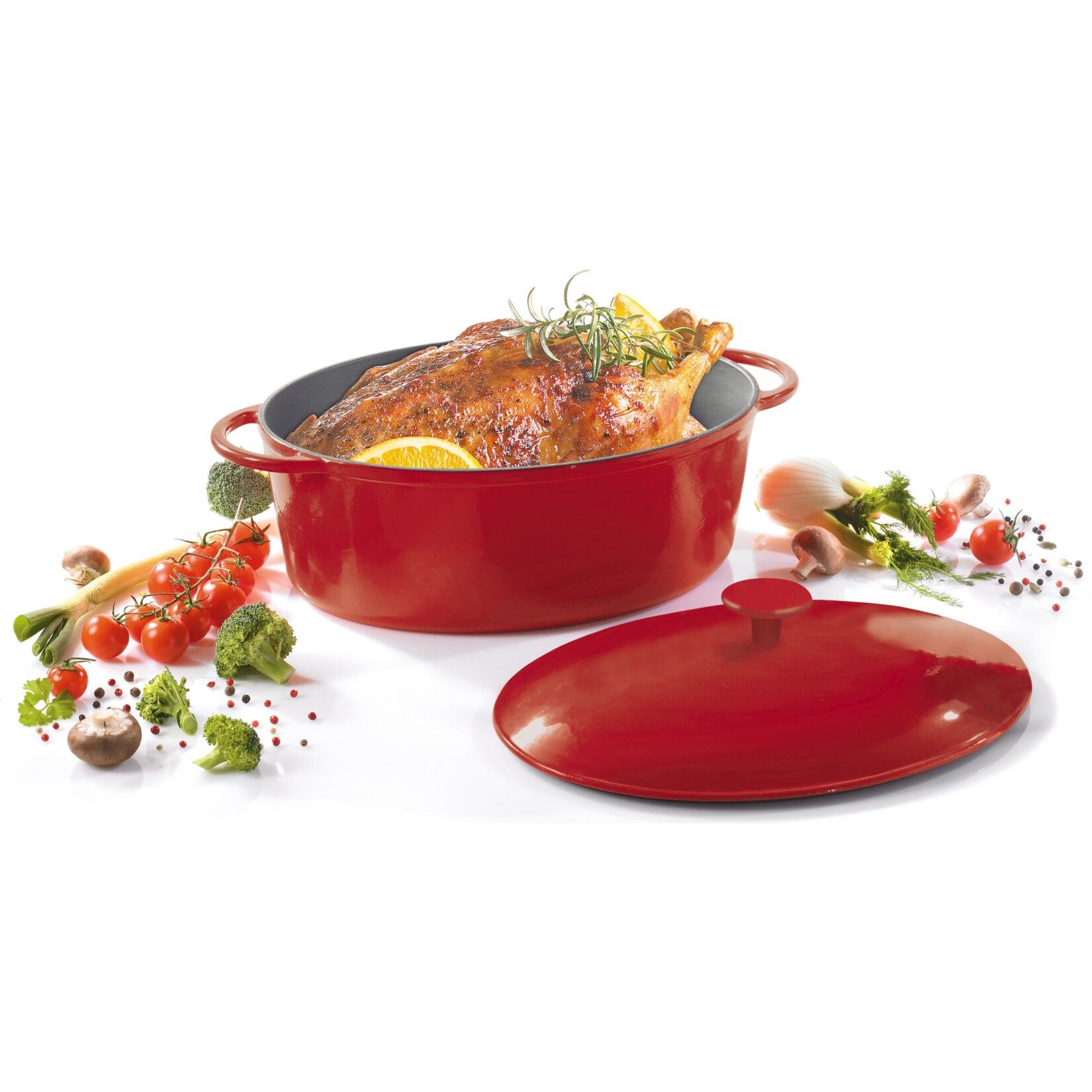 Eisenguss G&auml;nsebr&auml;ter "VULCAN" 34 cm - Bild 1